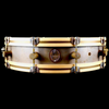 A&F Drum Co 4x18 Gunshot Snare (Raw Brass) with Stand - Palen Music