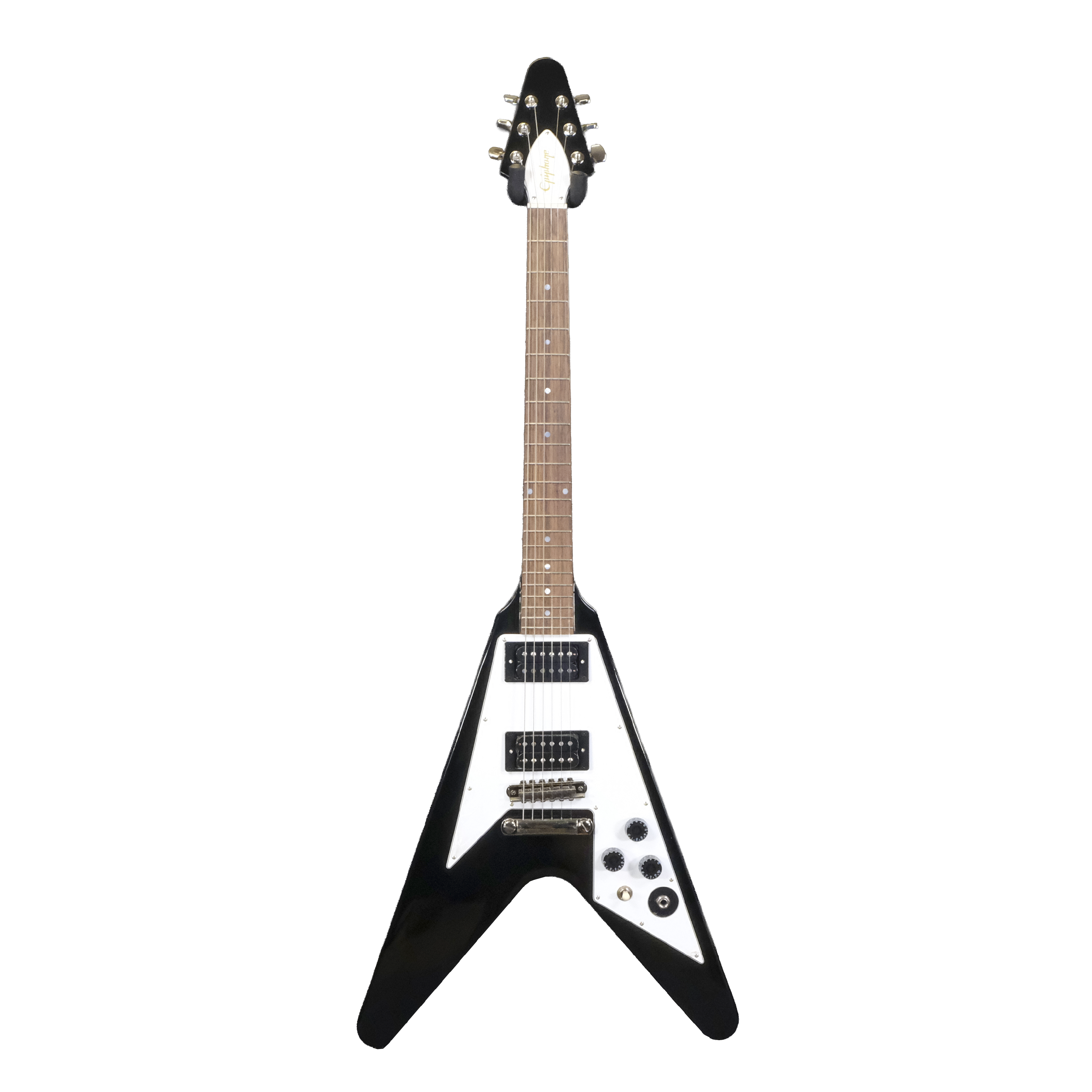 Used Epiphone Kirk Hammett 1979 Flying V - Ebony