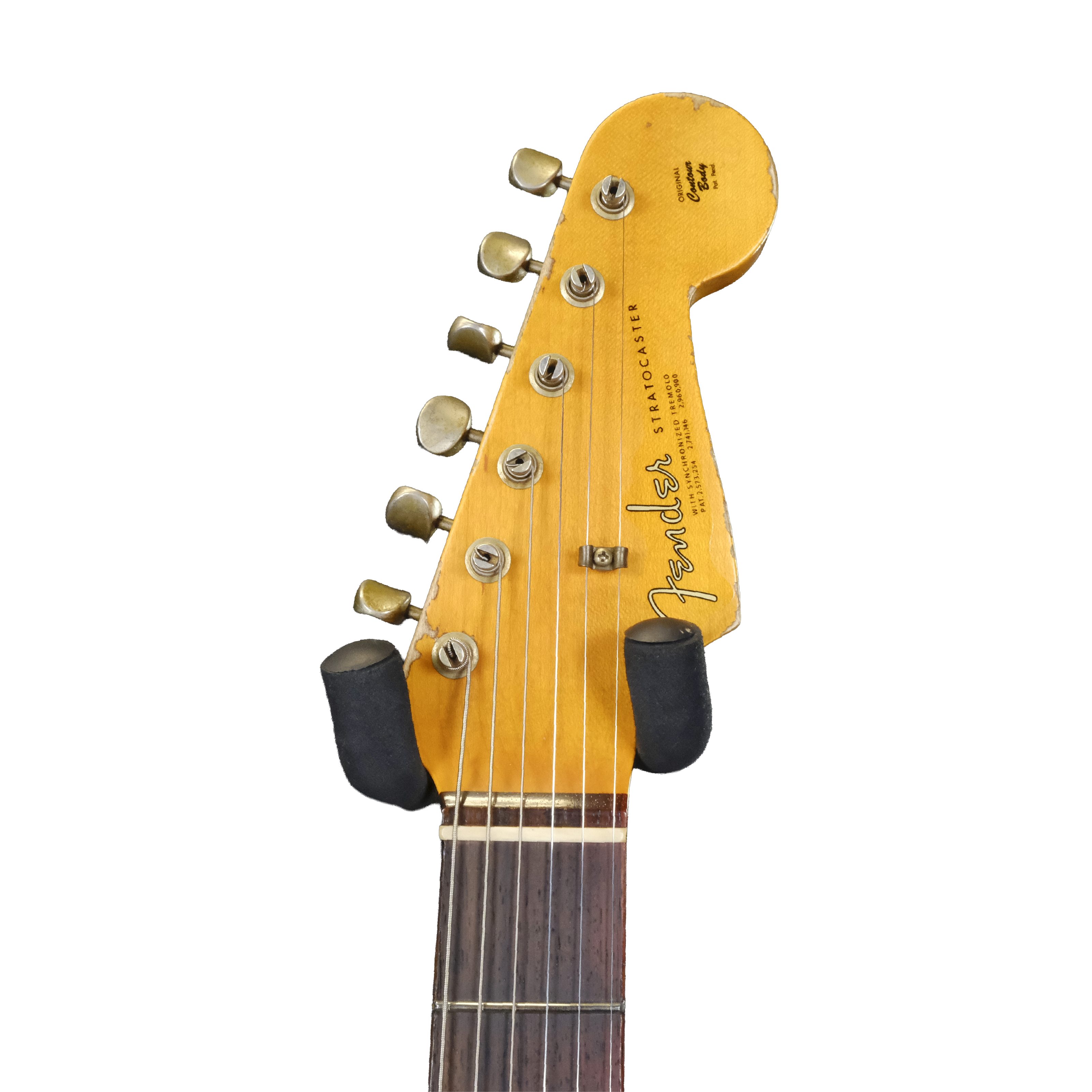 Fender Custom Shop '63 Stratocaster Super Heavy Relic - Super Faded Aged Seafoam Green over 3-Color Sunburst