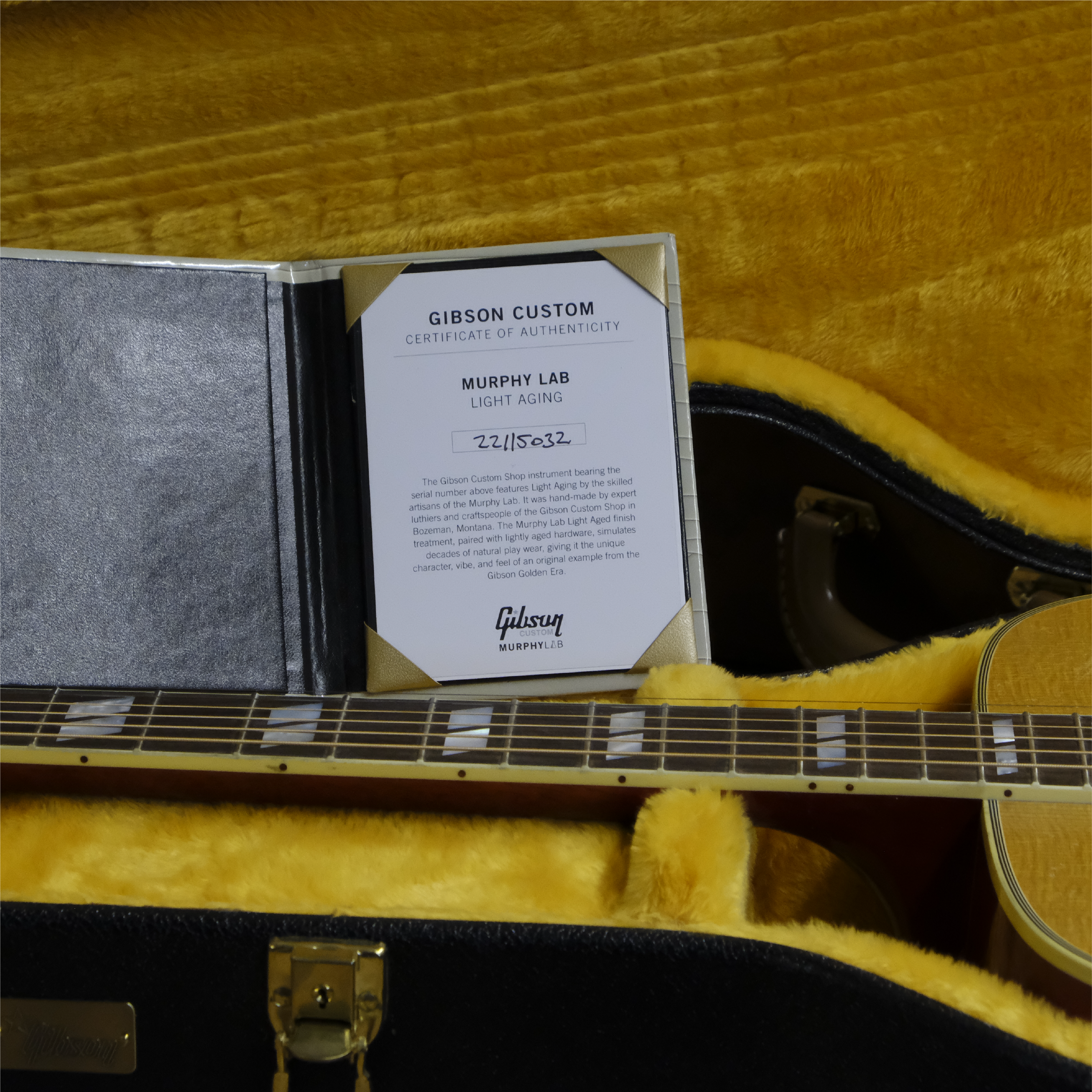 Gibson Custom 1963 Dove Reissue, Light Aged - Dark Natural