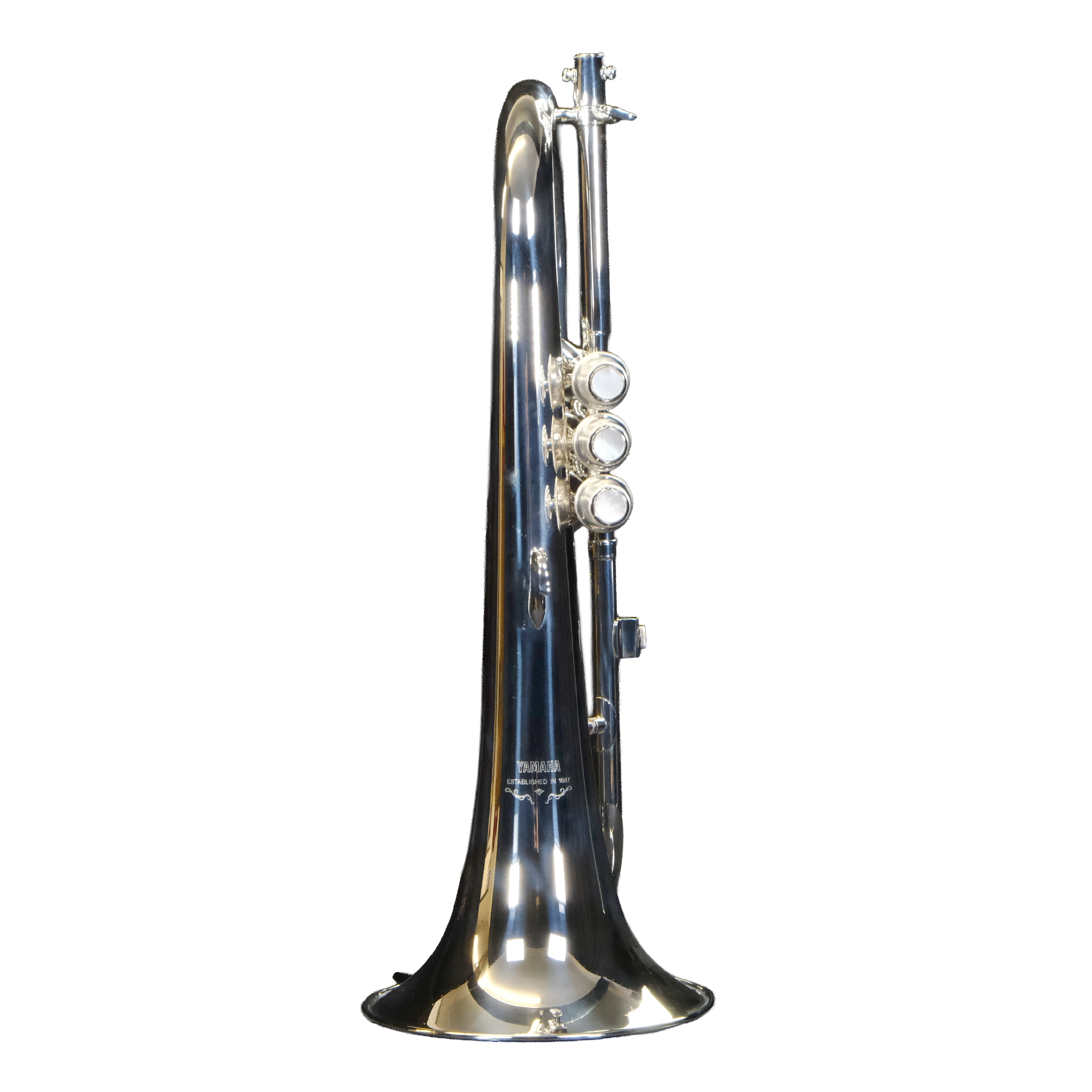 Yamaha YFH-631GS Professional Bb Flugelhorn - Silver Plated