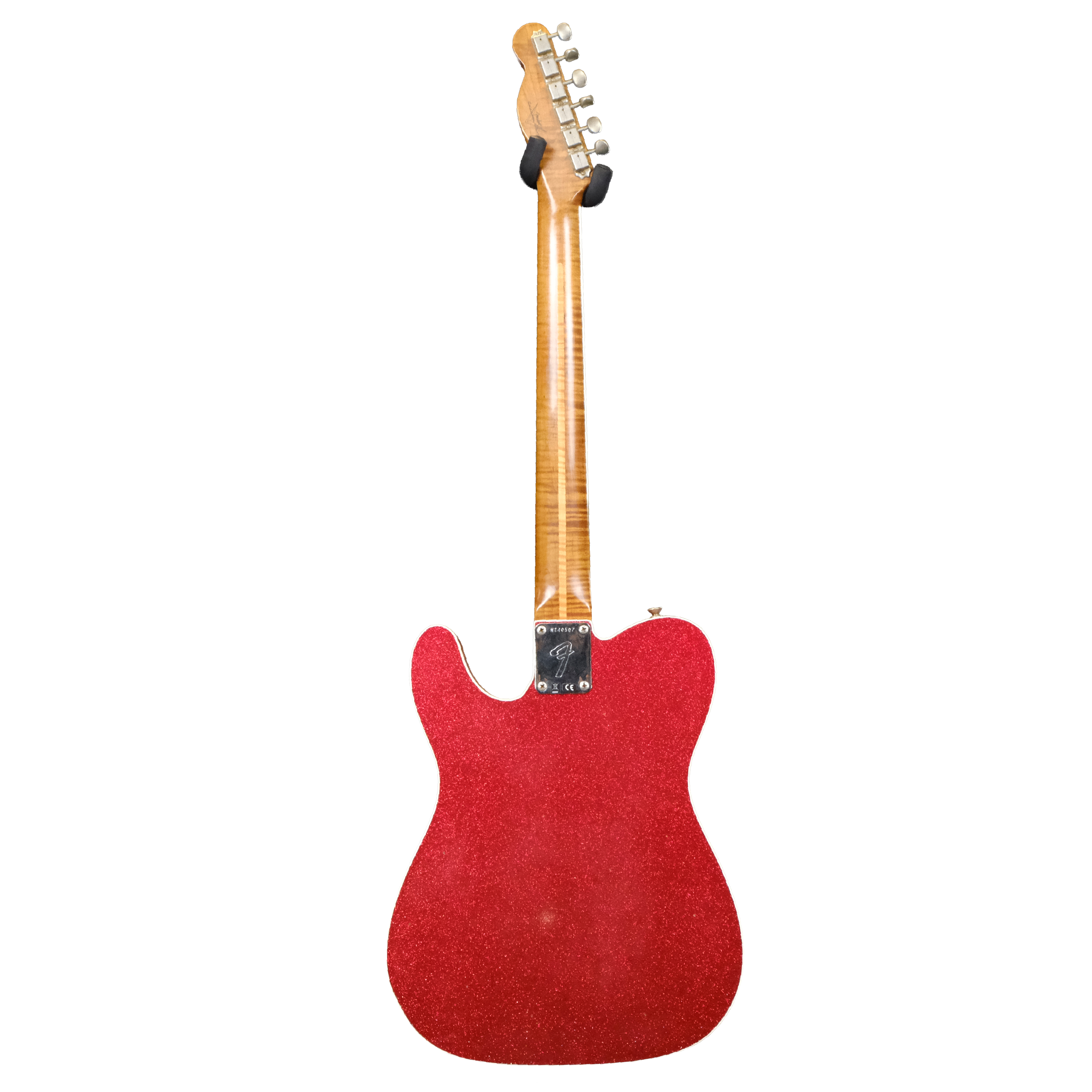 Fender Custom Shop 50's Telecaster Thinline Journeyman Relic - Red Sparkle