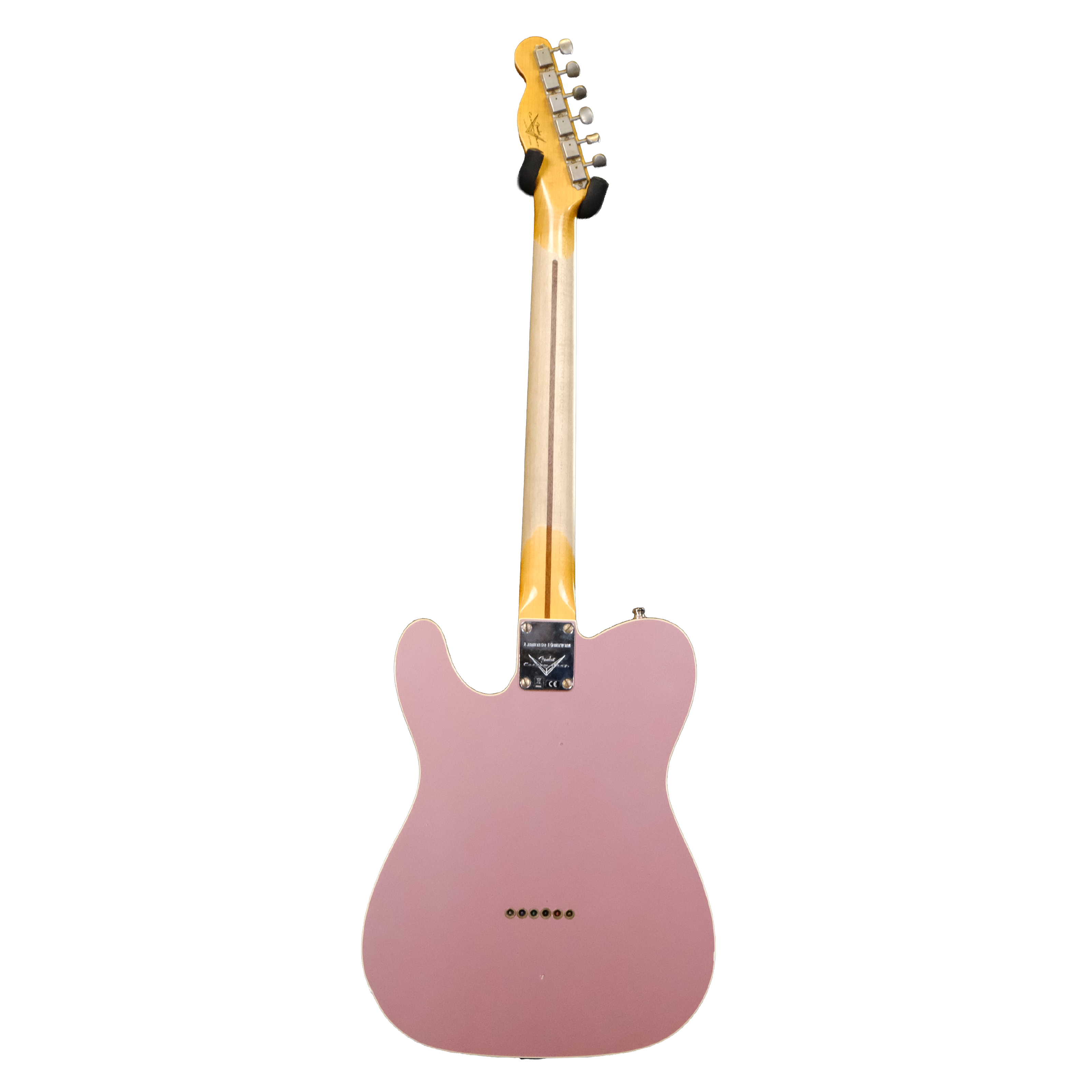 Used Fender Custom Shop 2023 Event Limited Edition Reverse '50s Telecaster Custom Journeyman Relic - Faded Aged Burgundy Mist Metallic