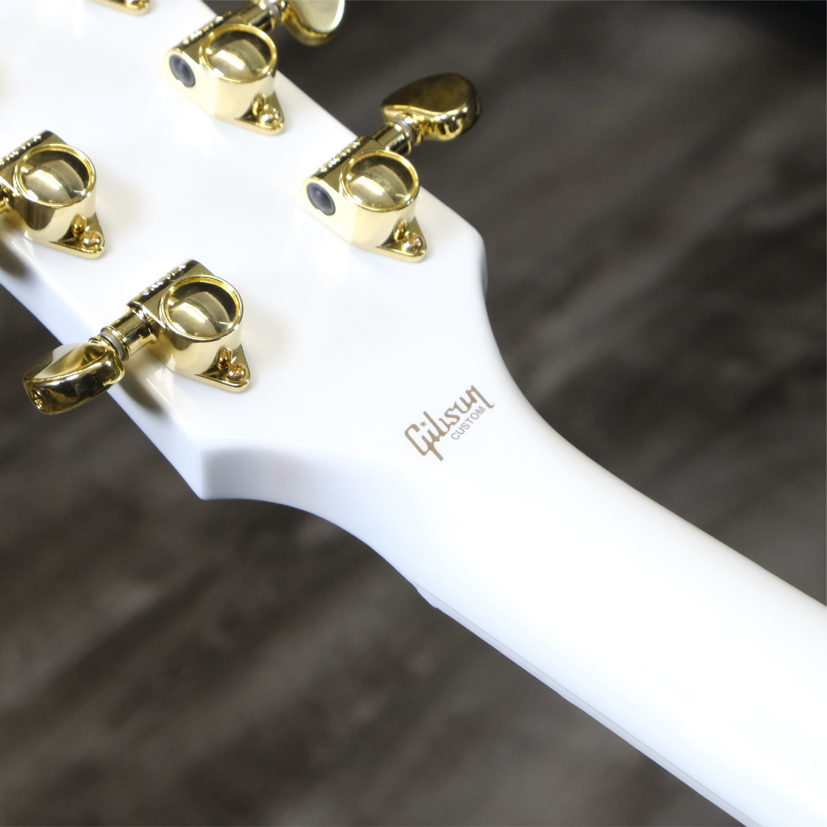B-Stock Gibson Custom Les Paul Custom - Gloss Alpine White