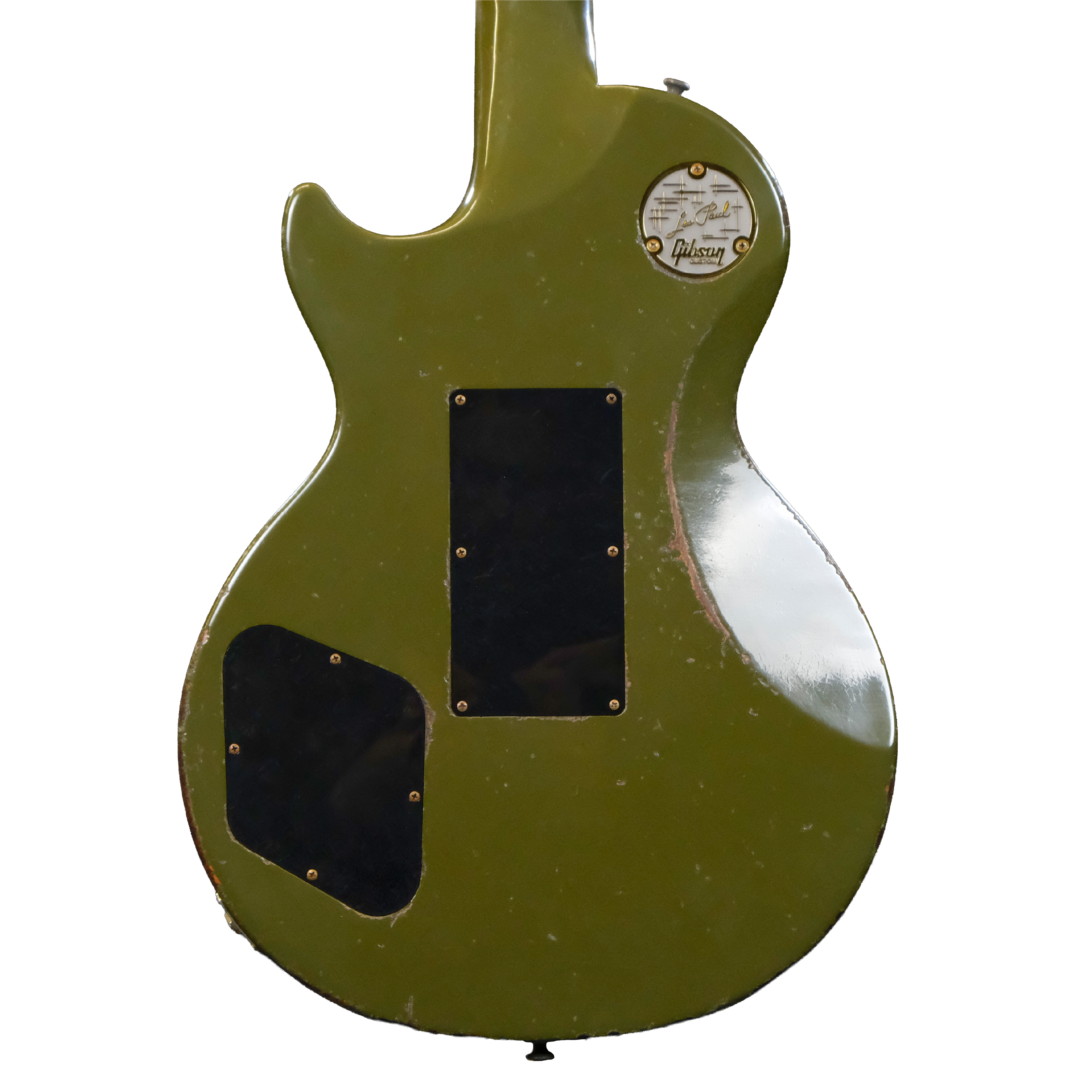 Gibson Custom Les Paul Axcess Custom Floyd Rose - Murphy Lab Heavy Aged Olive Drab