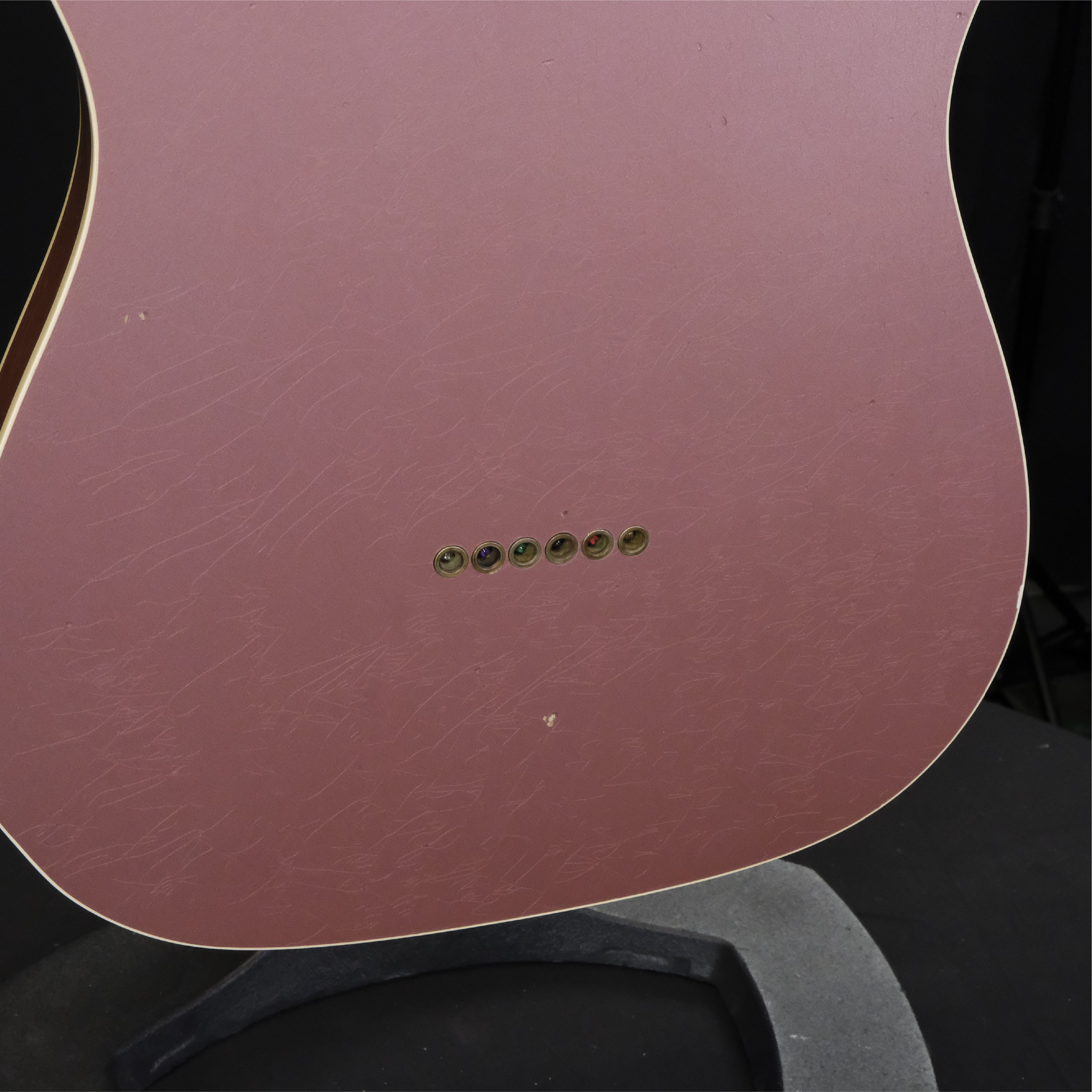 Used Fender Custom Shop 2023 Event Limited Edition Reverse '50s Telecaster Custom Journeyman Relic - Faded Aged Burgundy Mist Metallic