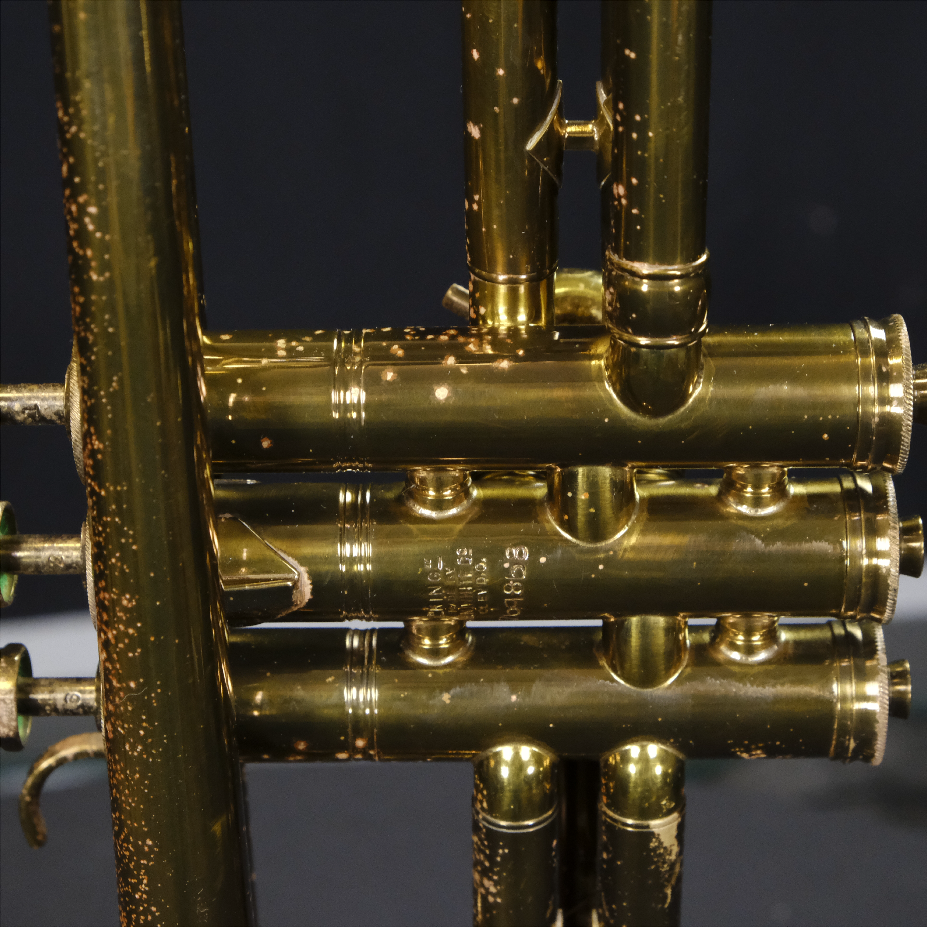Rare 1945 King Liberty Model 1045 Bb Trumpet