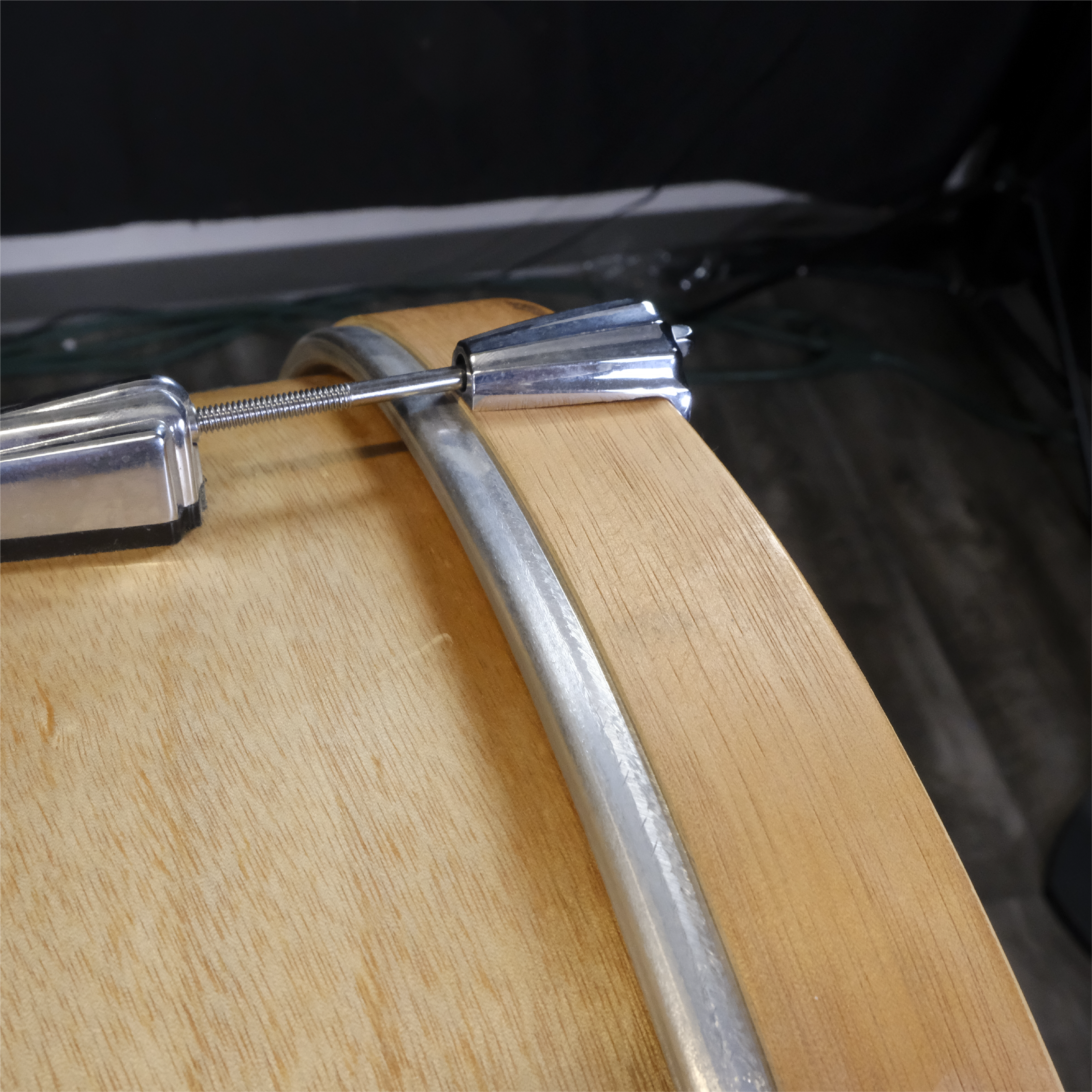 Used C&C Drum Co. 12th & Vine Bebop Shell Kit - Satin Ribbon Mahogany
