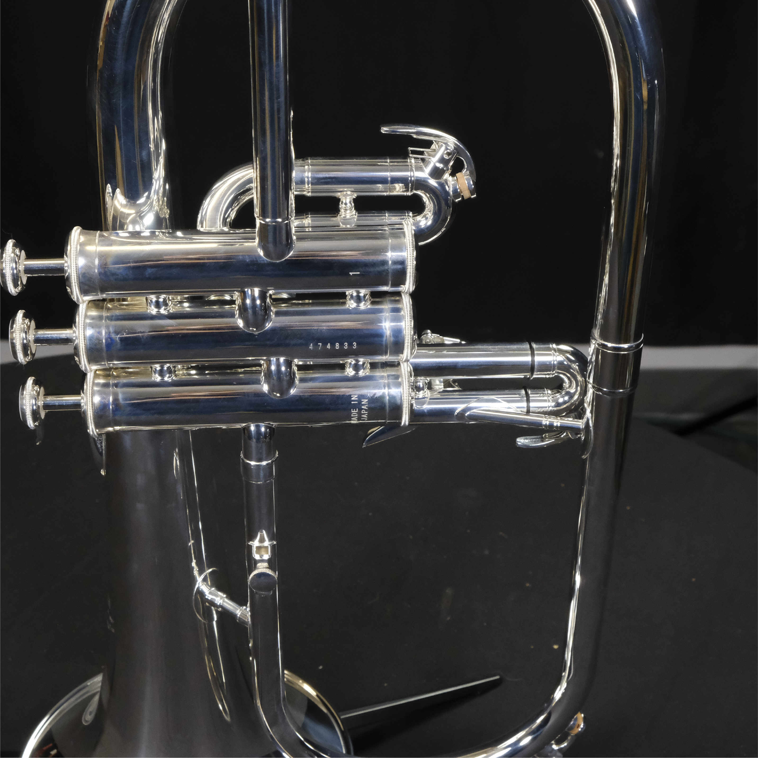 Yamaha YFH-631GS Professional Bb Flugelhorn - Silver Plated