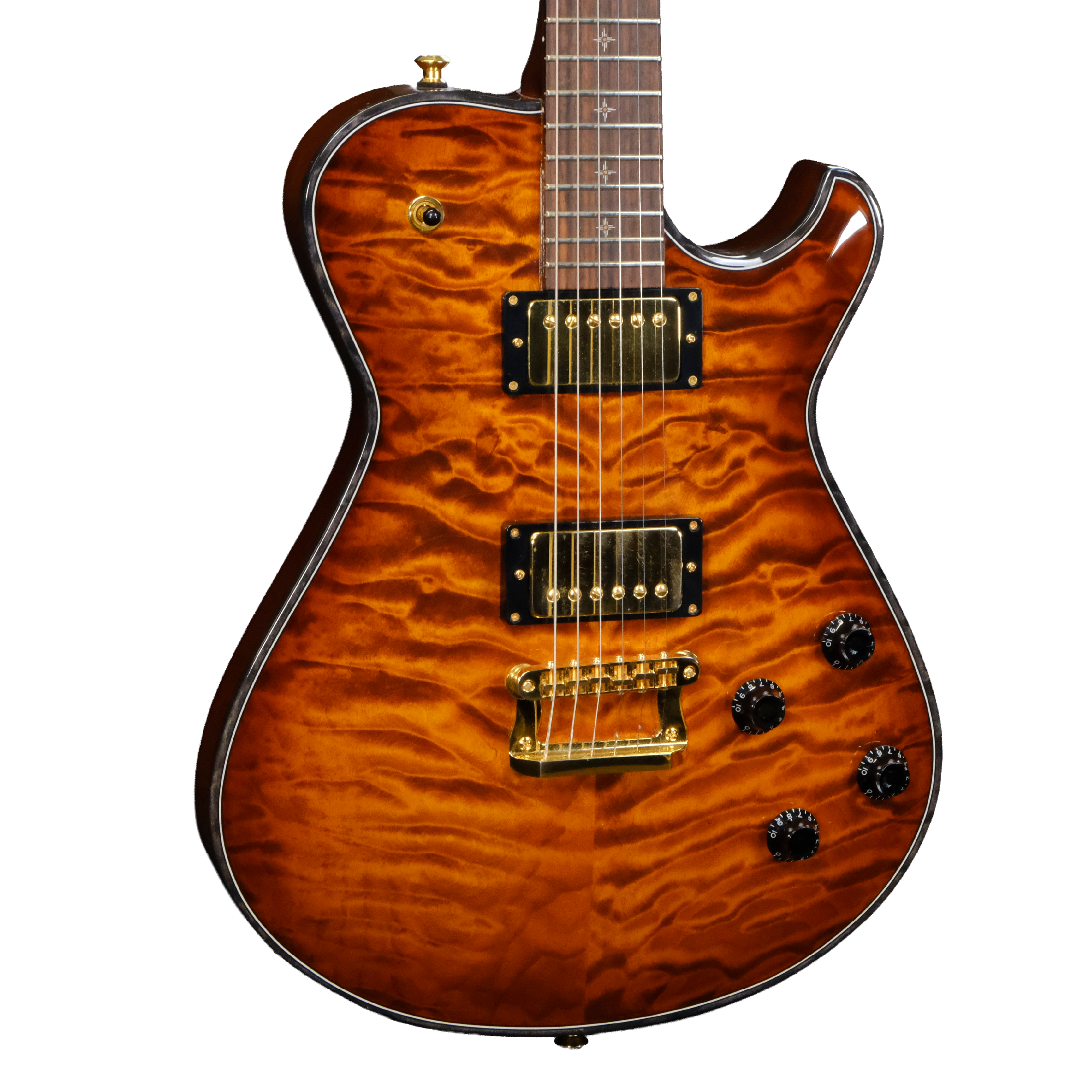 Used 2023 Knaggs Kenai T Quilt - Aged Scotch / Onyx Burst