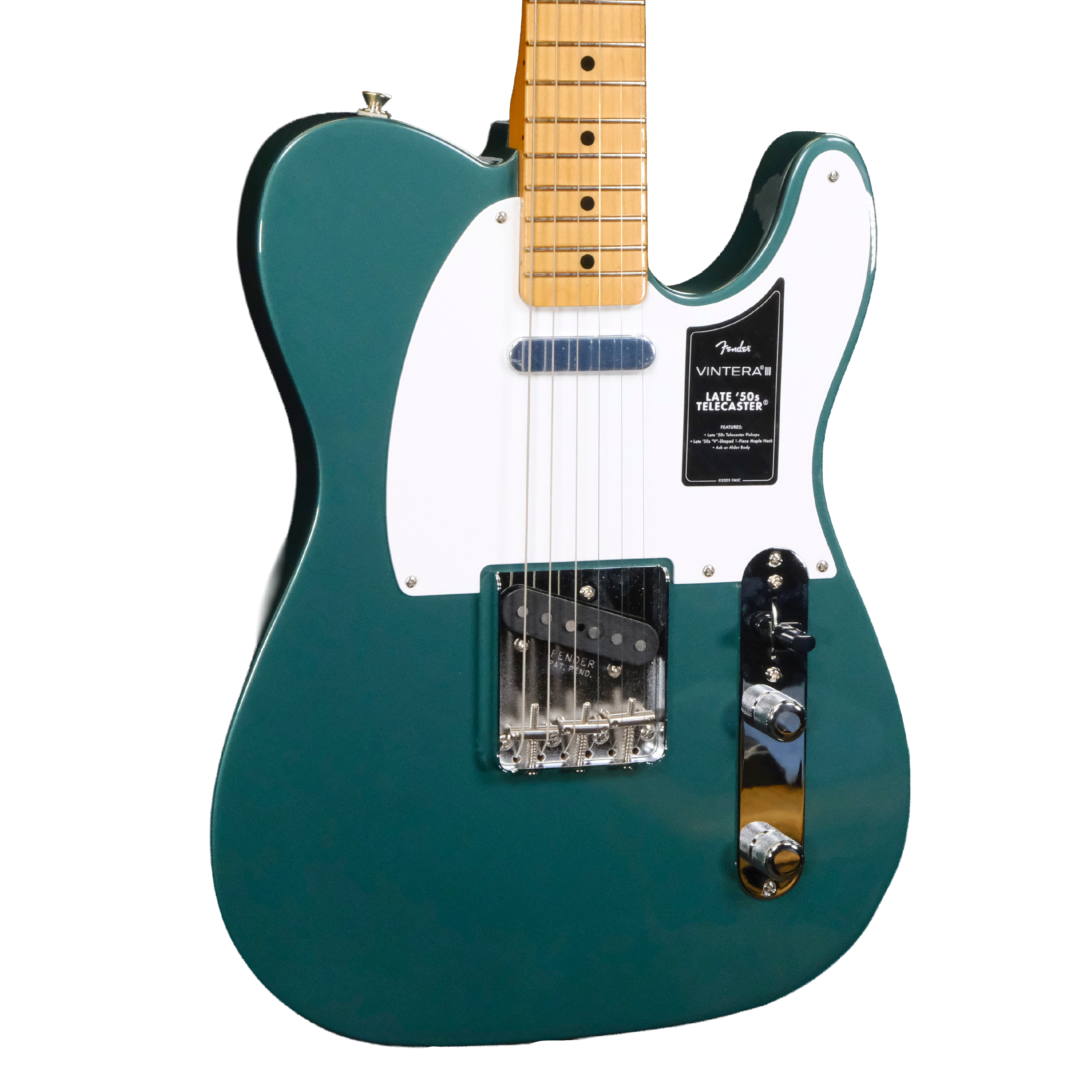 Fender Vintera III Late '50s Telecaster - Sherwood Green Metallic