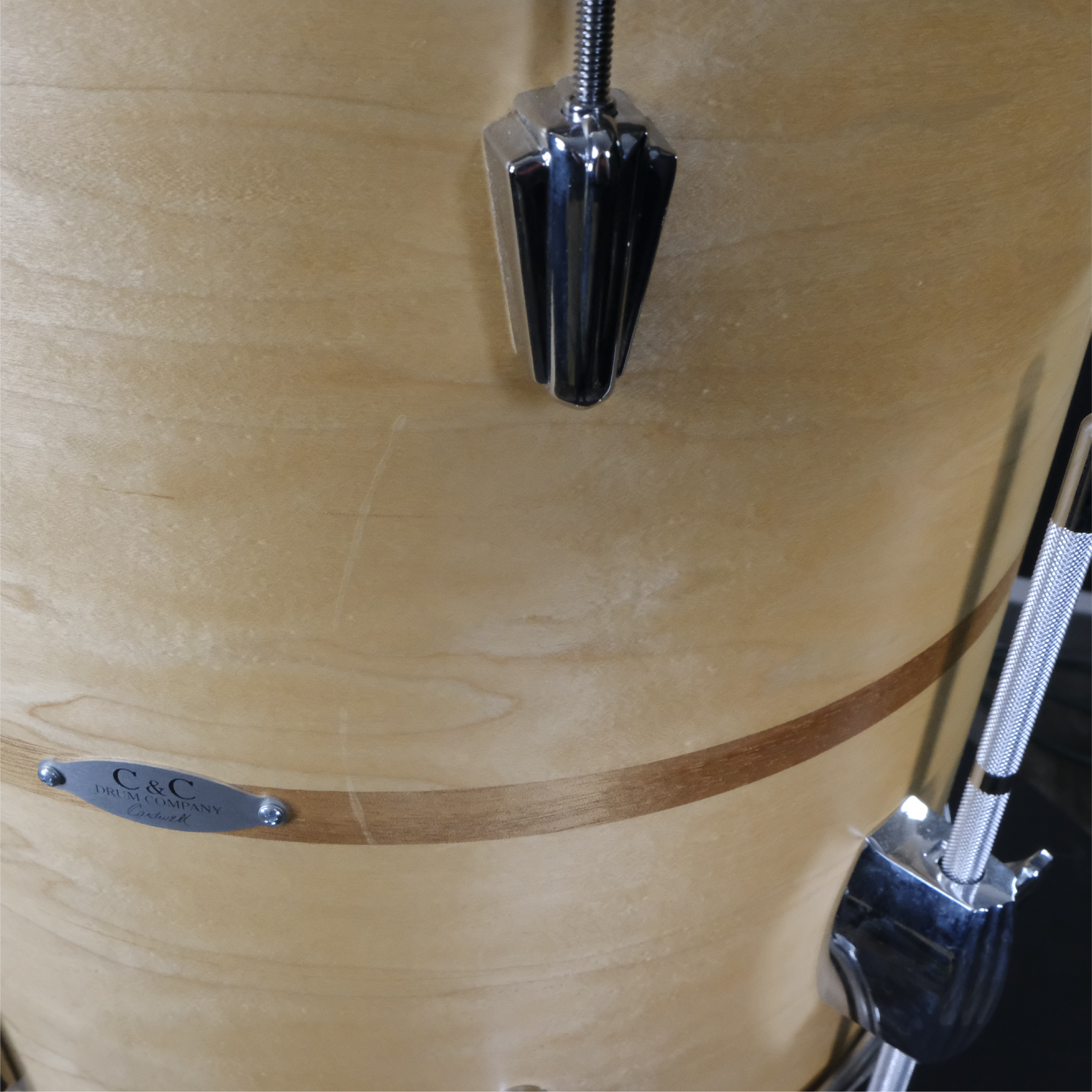 Used C&C Drum Co. 6+6 Big Beat 3-Piece Shell Pack - Natural Maple