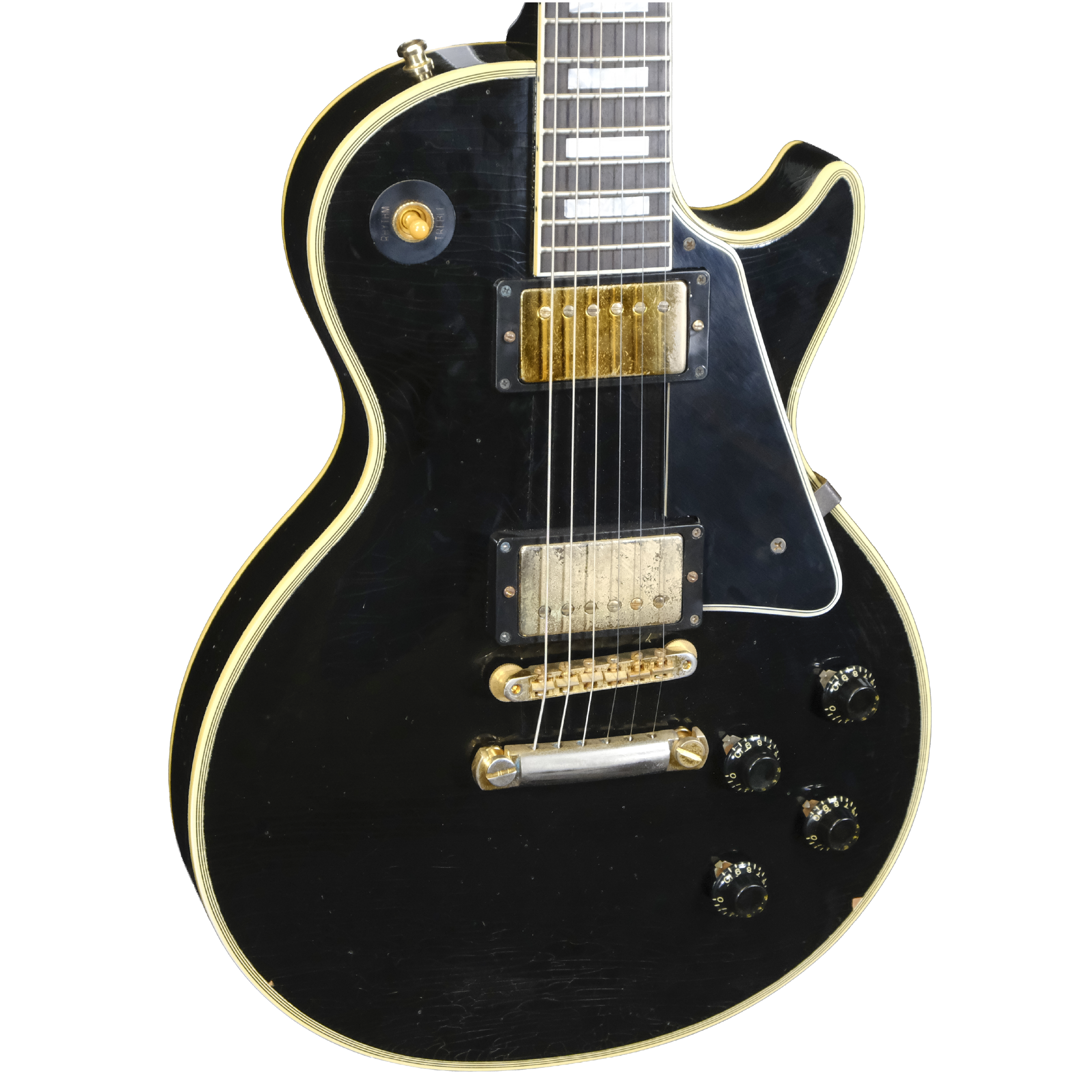 Gibson Custom 2-Pickup 1959 Les Paul Custom Murphy Lab Aged Prototype - Ebony