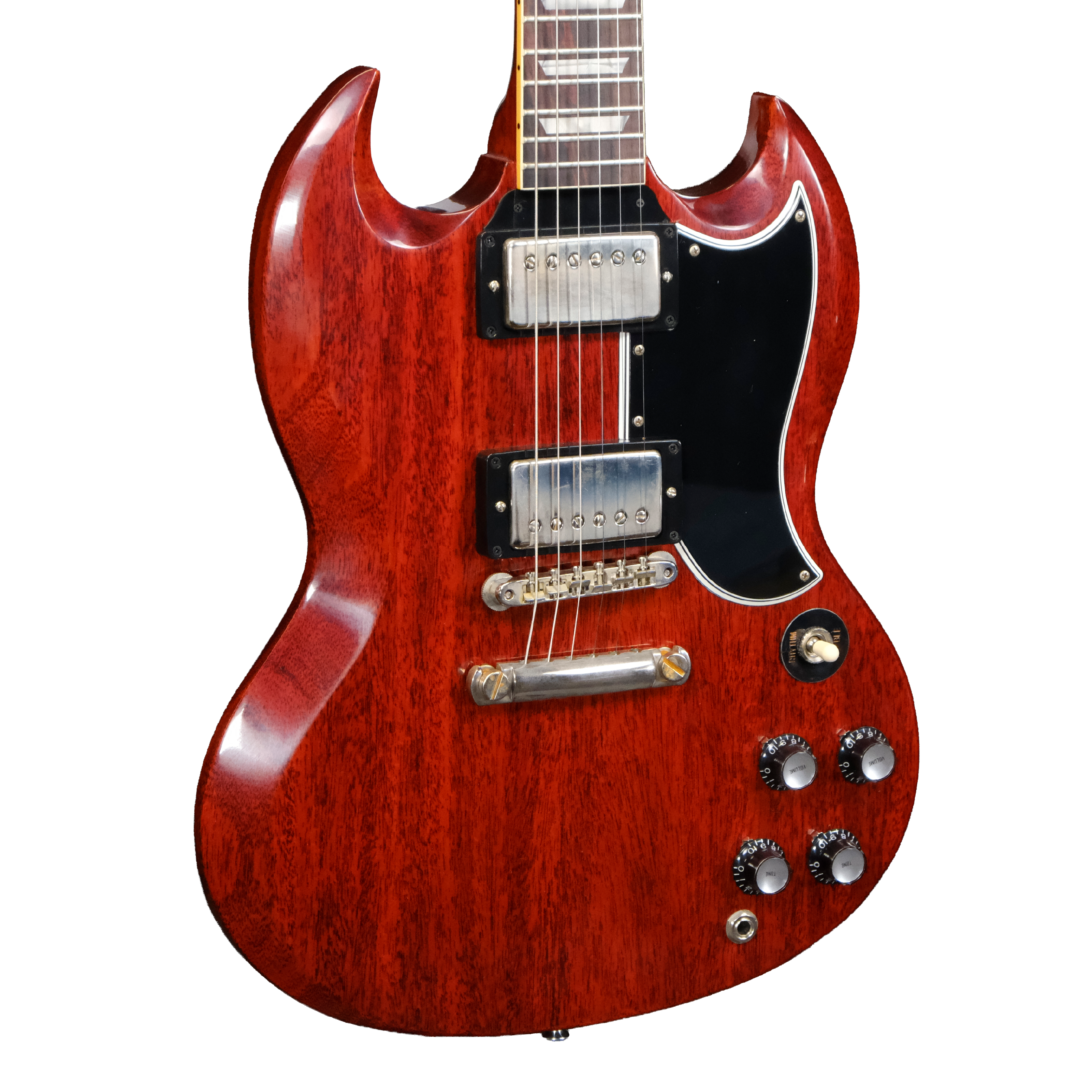 Gibson Custom 1961 Les Paul SG Standard Reissue Stop Bar - VOS Cherry Red