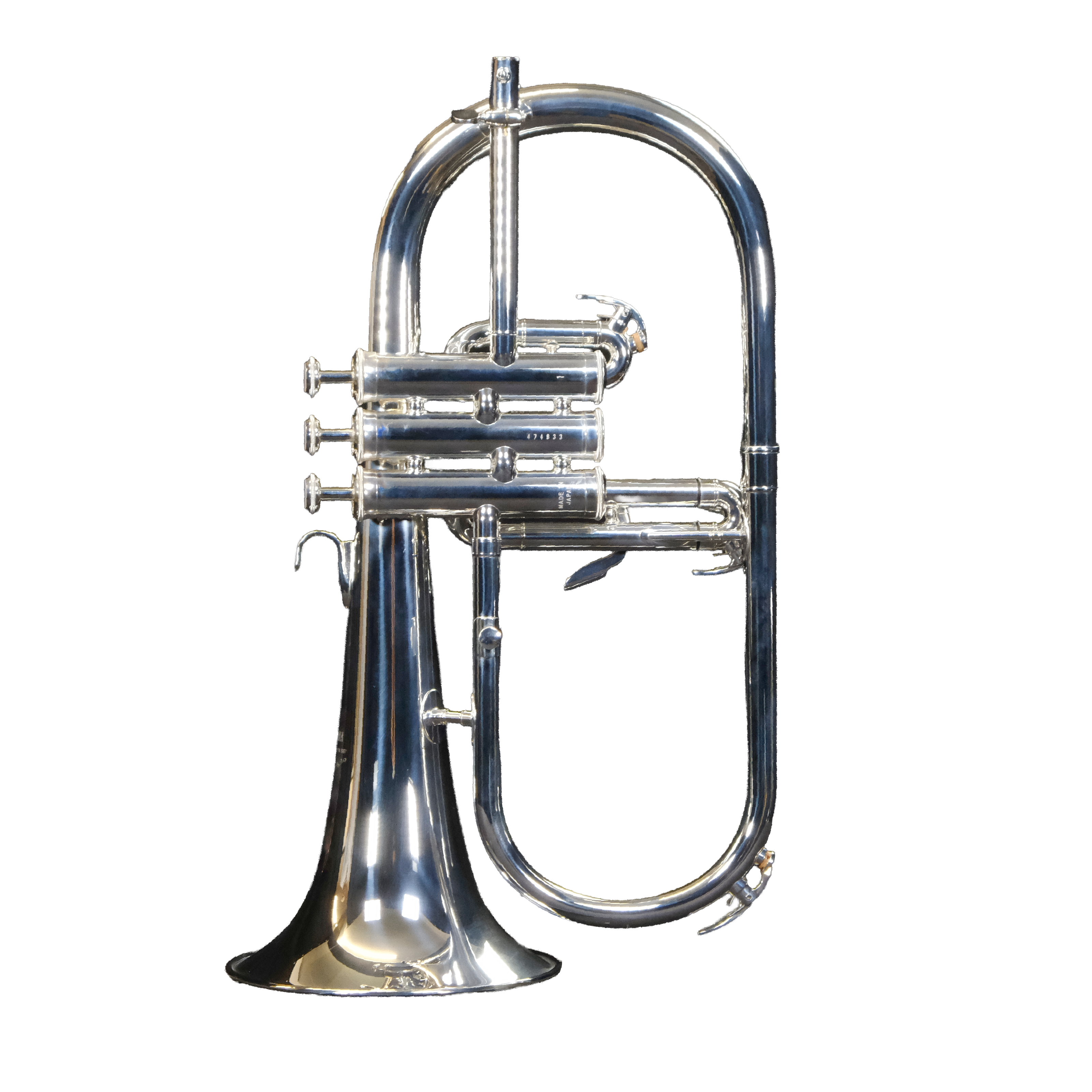 Yamaha YFH-631GS Professional Bb Flugelhorn - Silver Plated