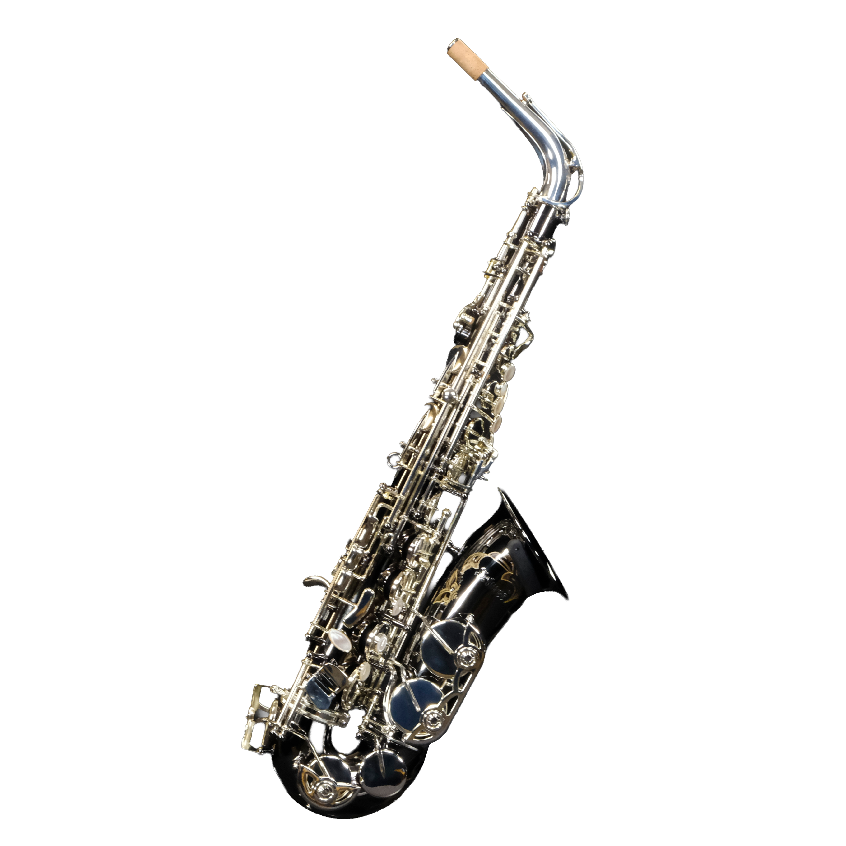 Selmer SAS711B Professional Alto Saxophone - Black Nickel