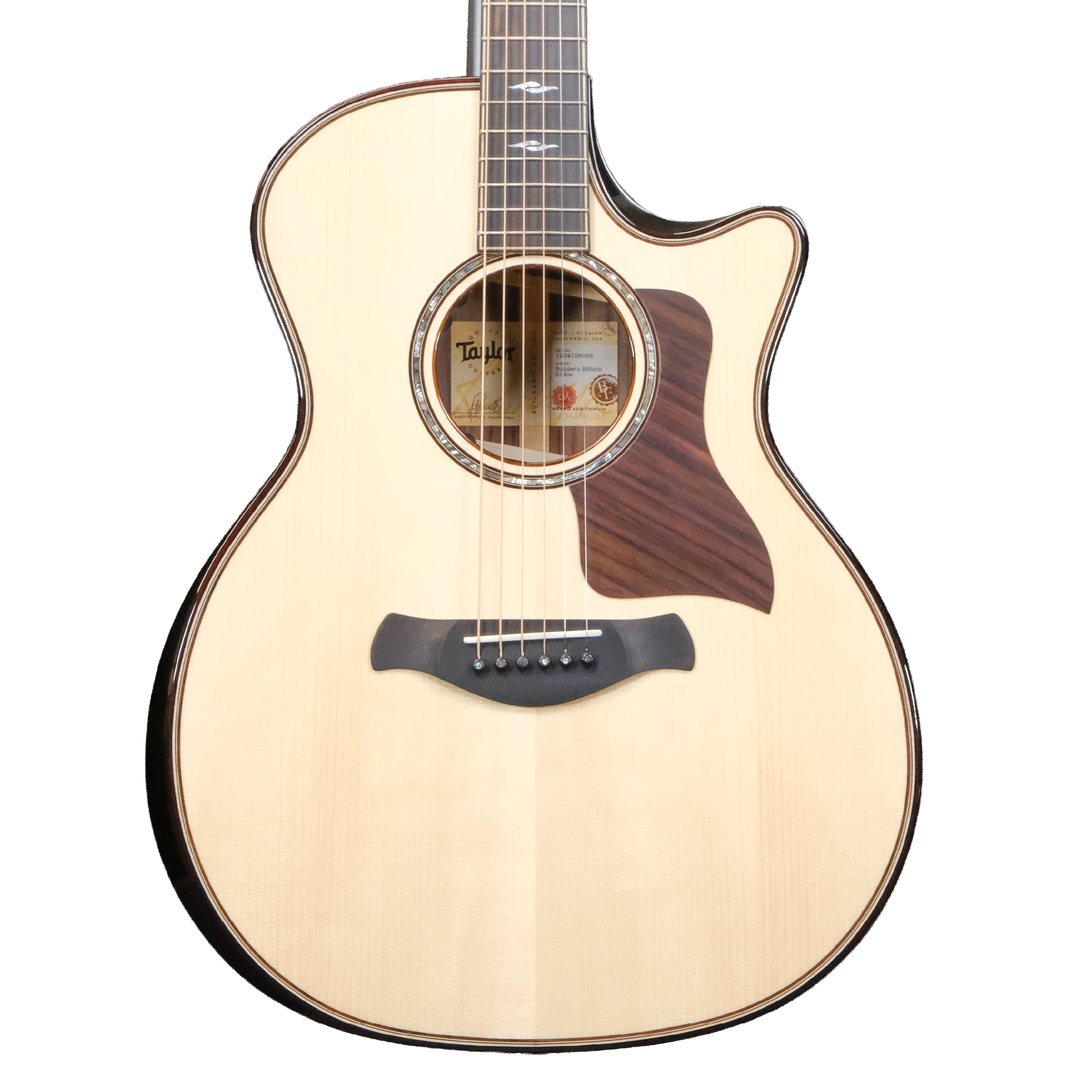 Taylor Next Generation Builder’s Edition 814ce - Natural with Kona Edgeburst