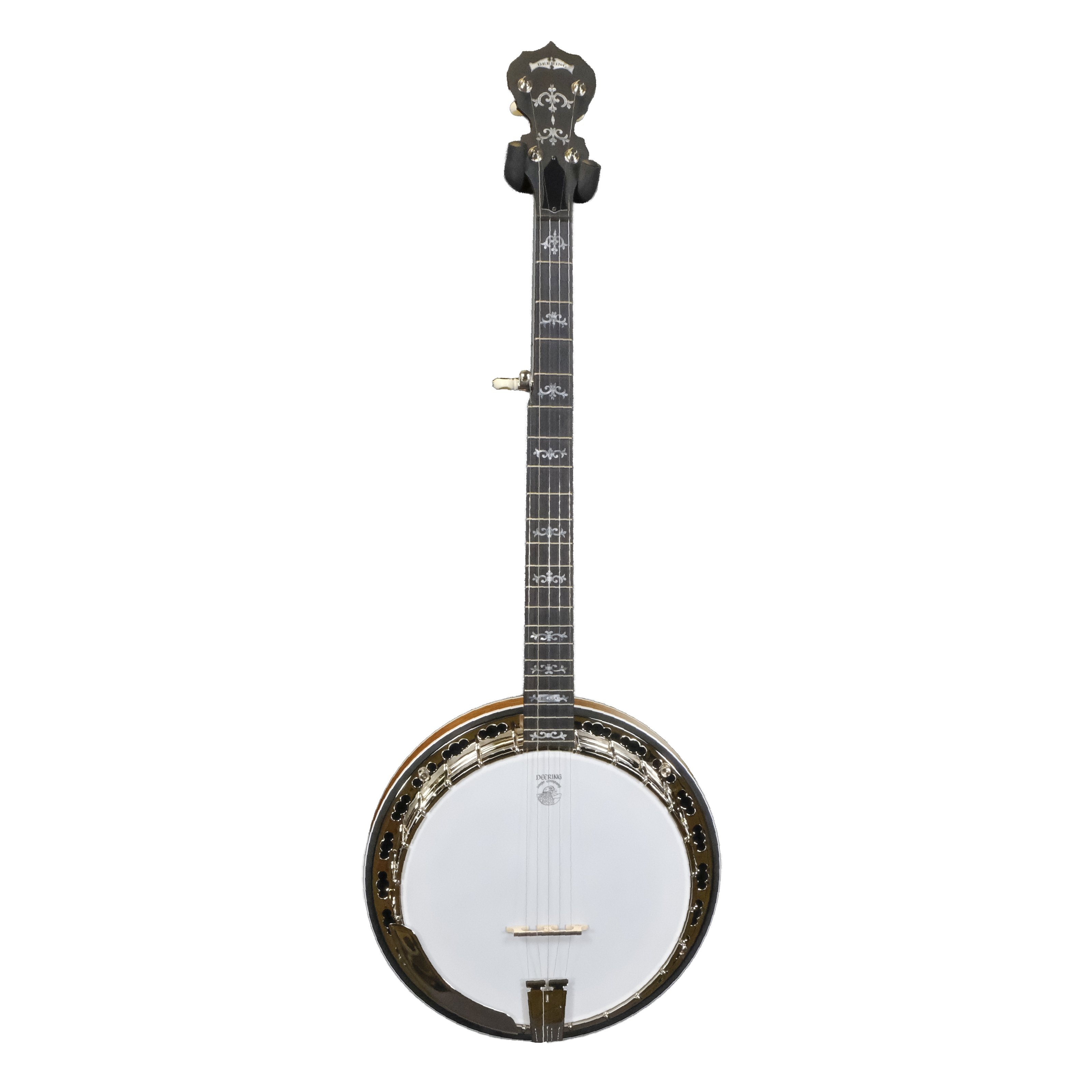 Deering Sierra 5-String Resonator Banjo - Brown Mahogany