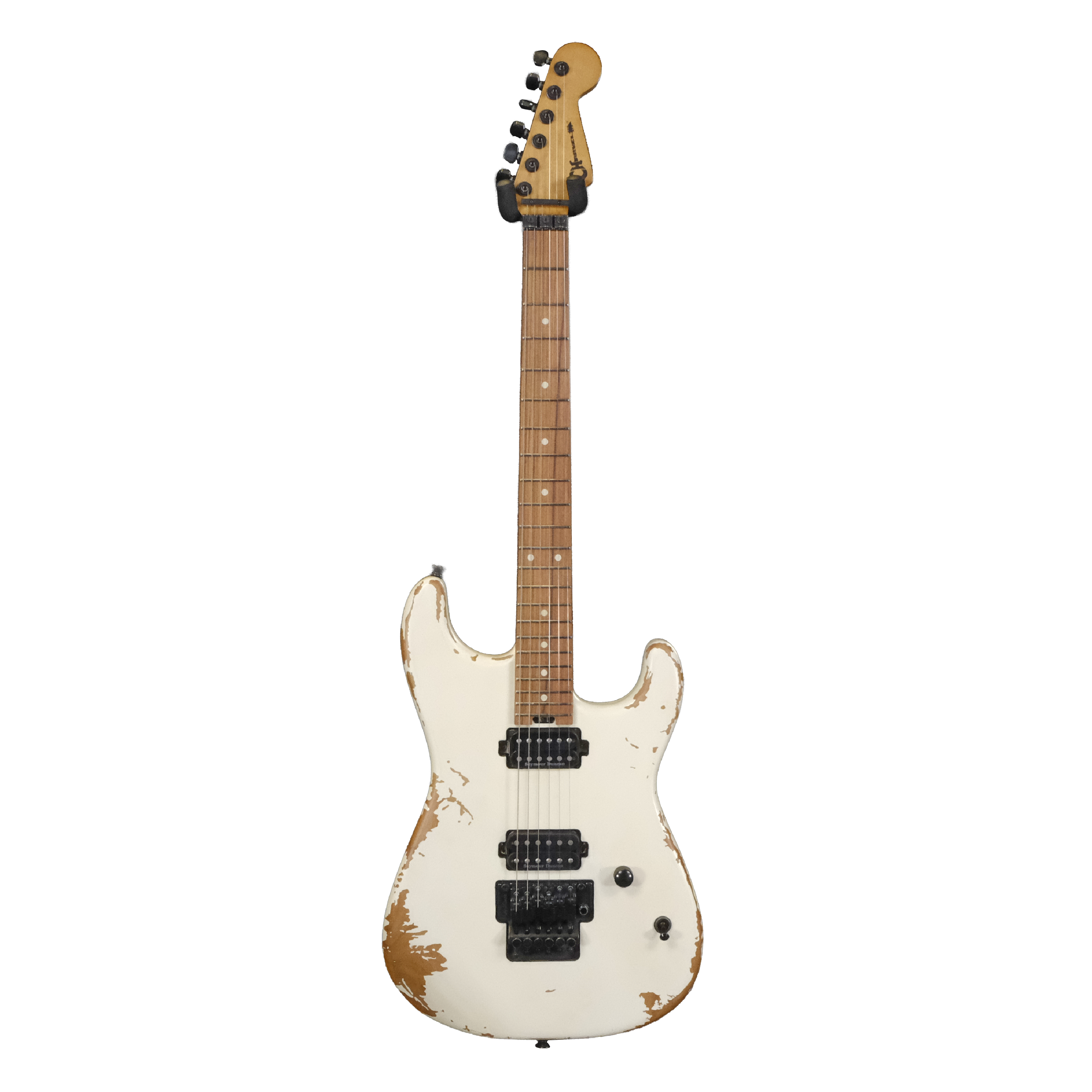 Charvel Pro-Mod Relic San Dimas Style 1 HH FR PF - Weathered White