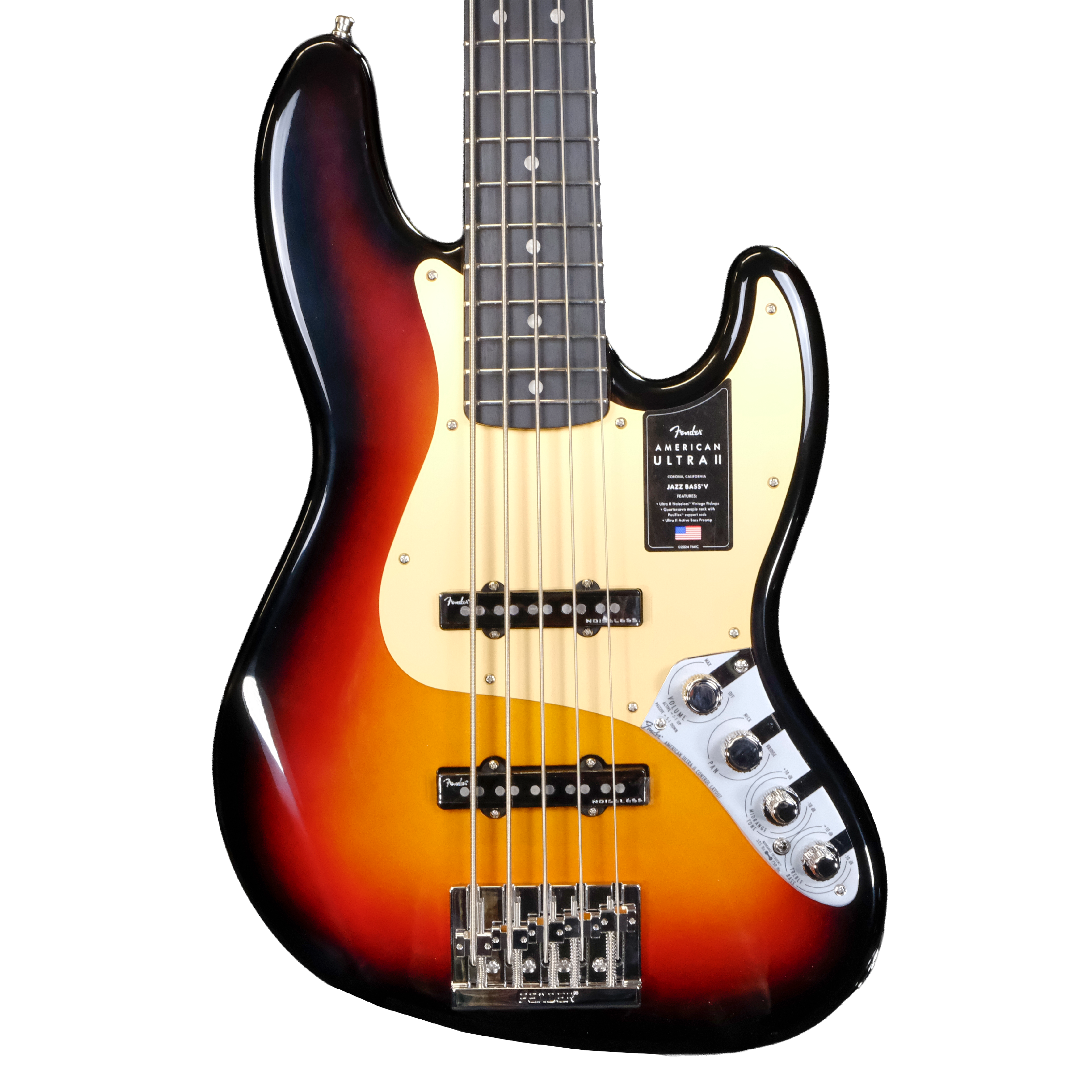 Fender American Ultra II Jazz Bass V - Ultraburst