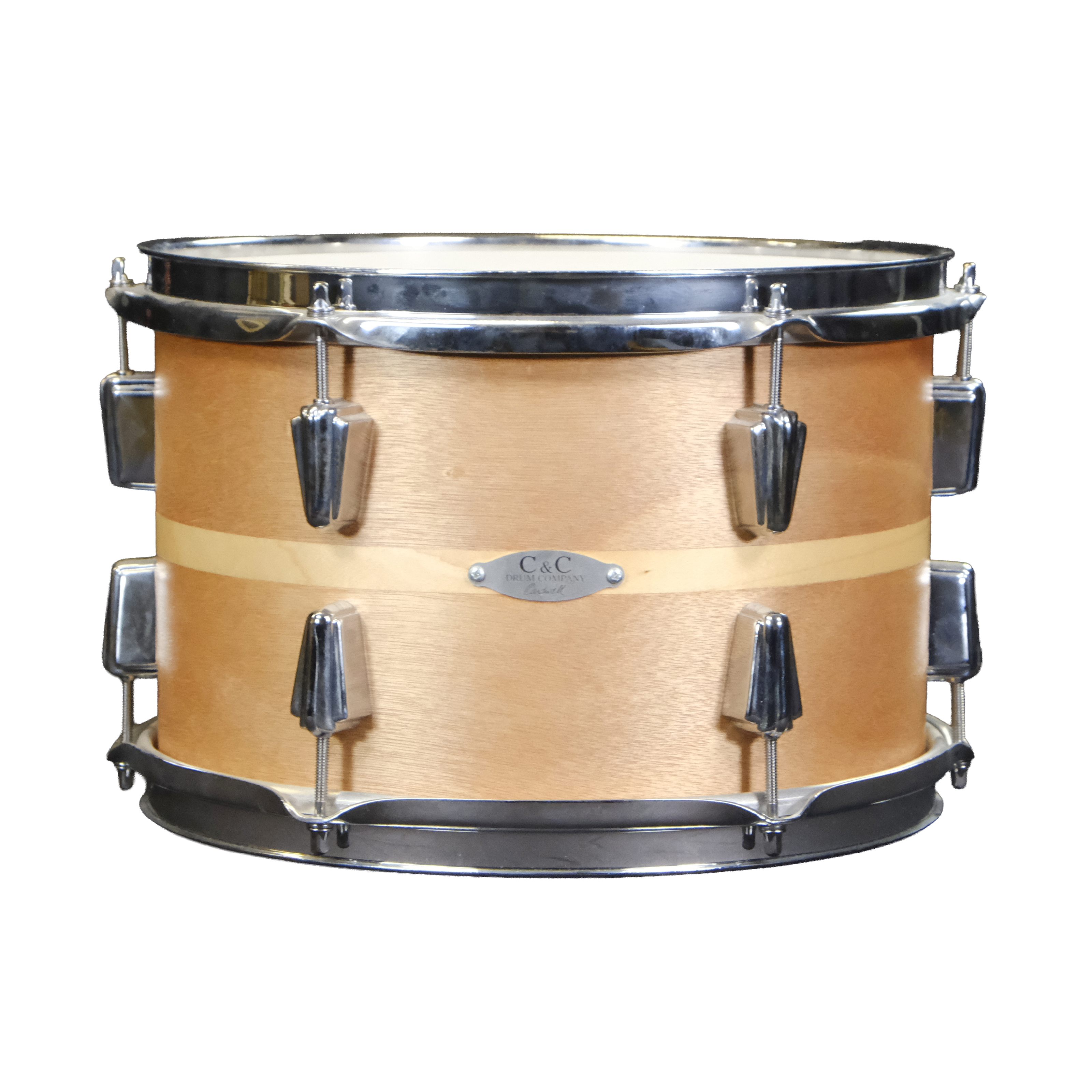 Used C&C Drum Co. 12th & Vine Bebop Shell Kit - Satin Ribbon Mahogany