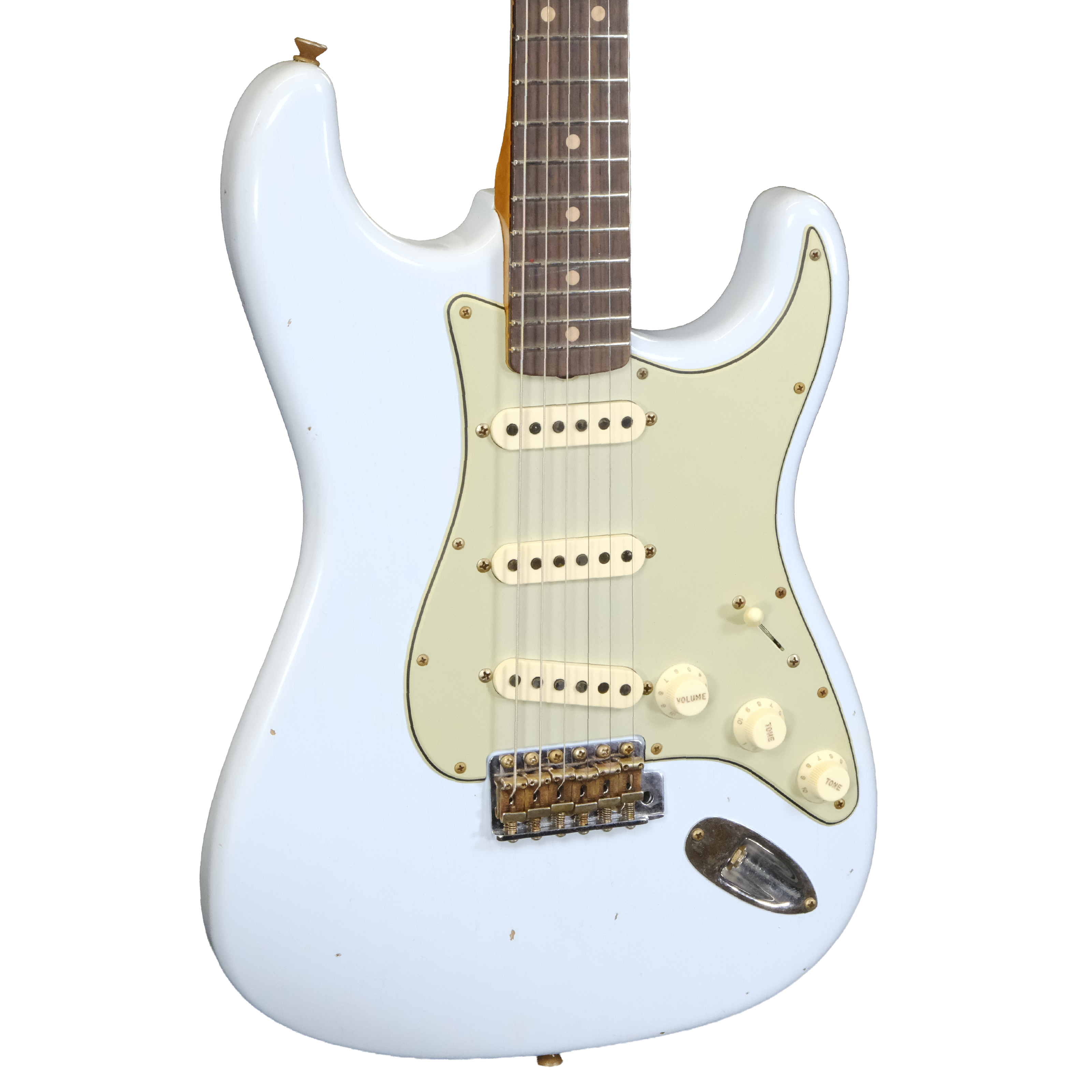 Fender Custom Shop Limited Edition 1964 L-Series Stratocaster Journeyman Relic - Faded Sonic Blue