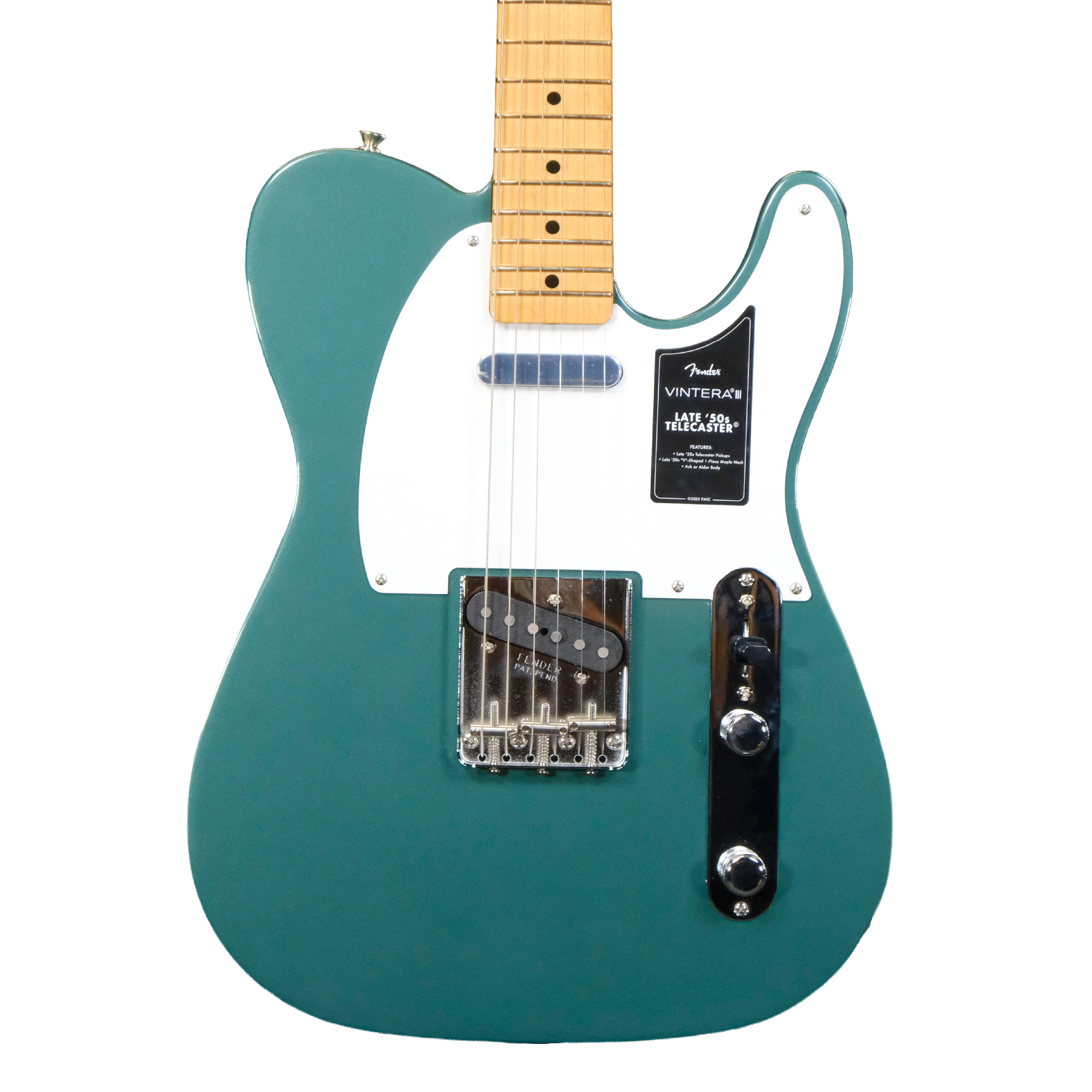 Fender Vintera III Late '50s Telecaster - Sherwood Green Metallic