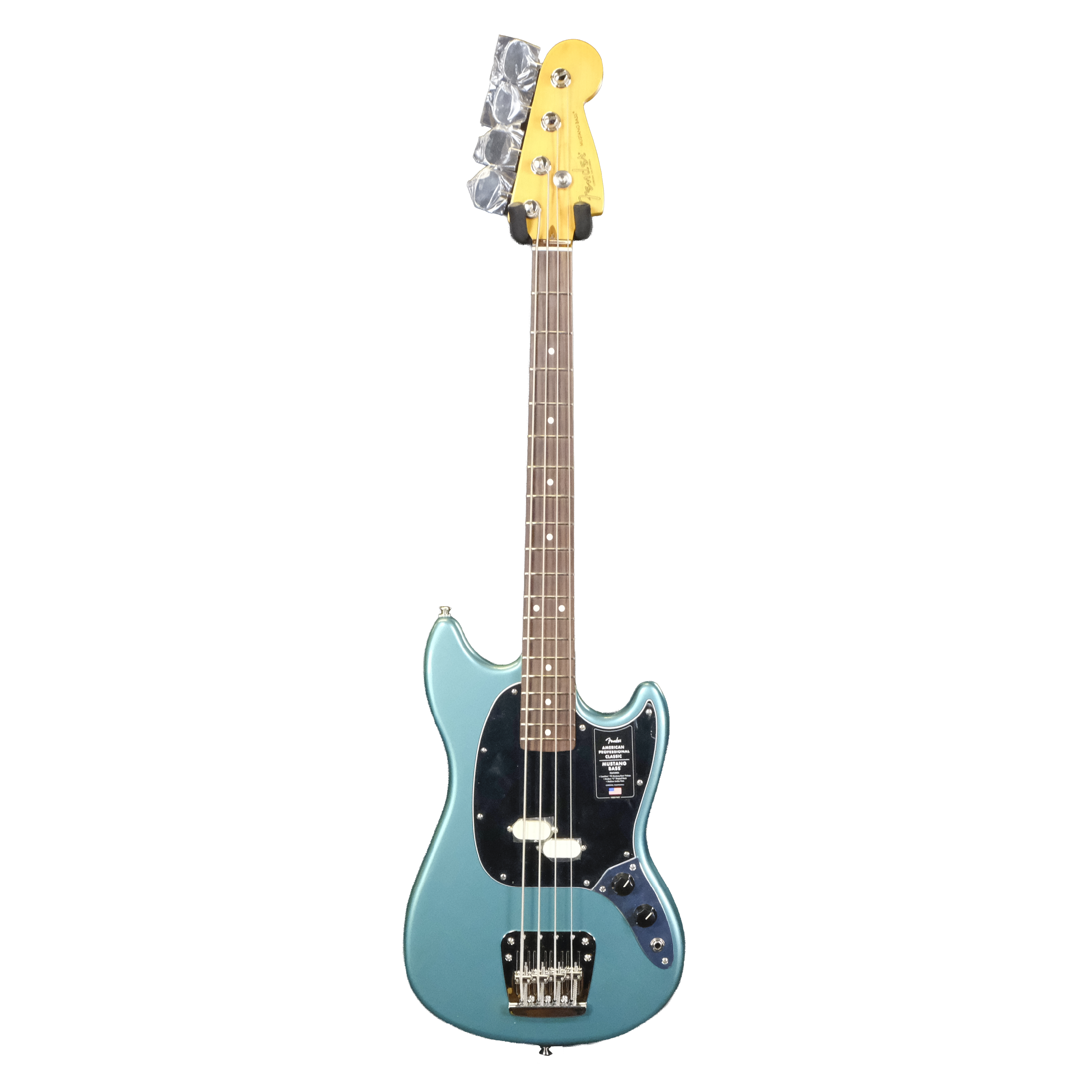 Fender American Professional Classic Mustang Bass - Faded Sherwood Green Metallic