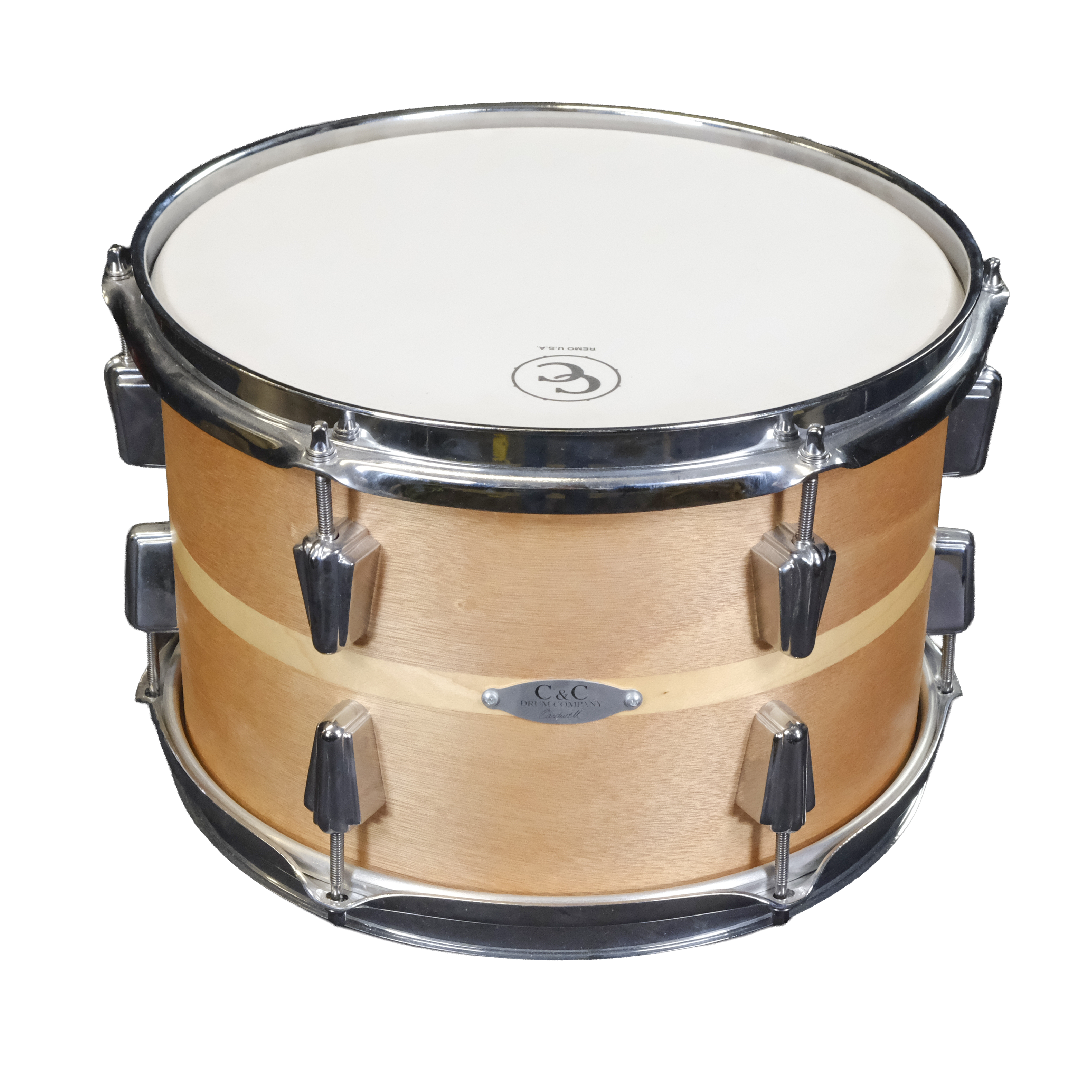 Used C&C Drum Co. 12th & Vine Bebop Shell Kit - Satin Ribbon Mahogany