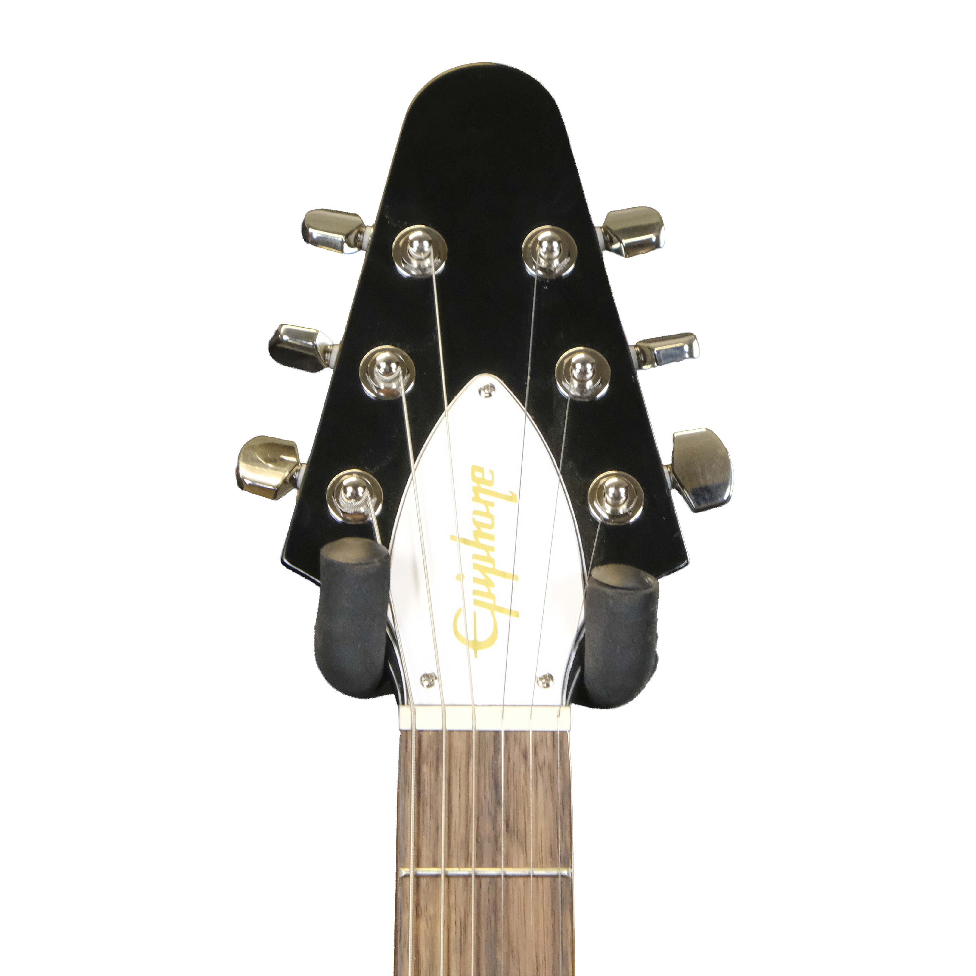 Used Epiphone Kirk Hammett 1979 Flying V - Ebony