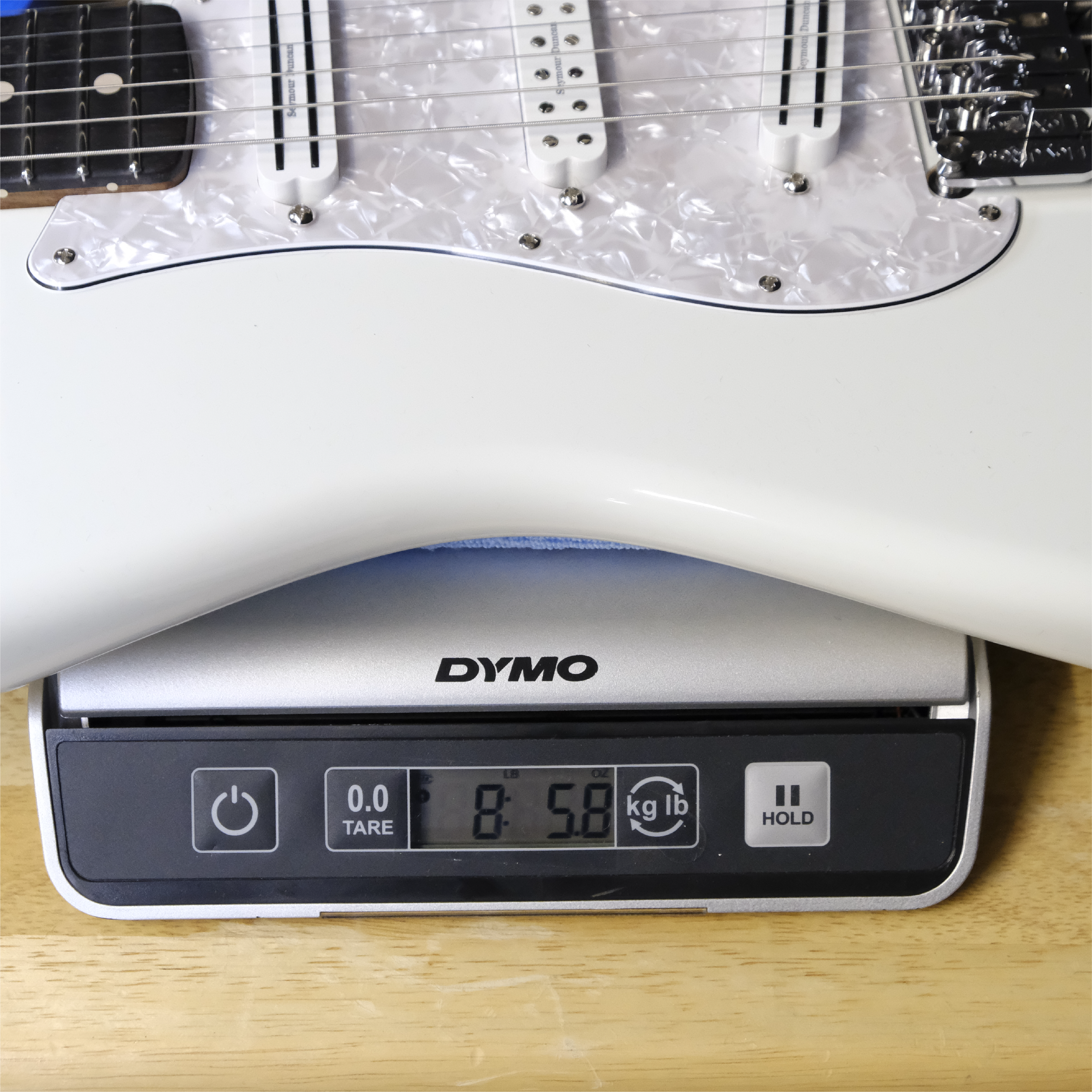 Fender Custom Shop Limited Edition Masterbuilt Dave Murray Stratocaster - NOS Olympic White
