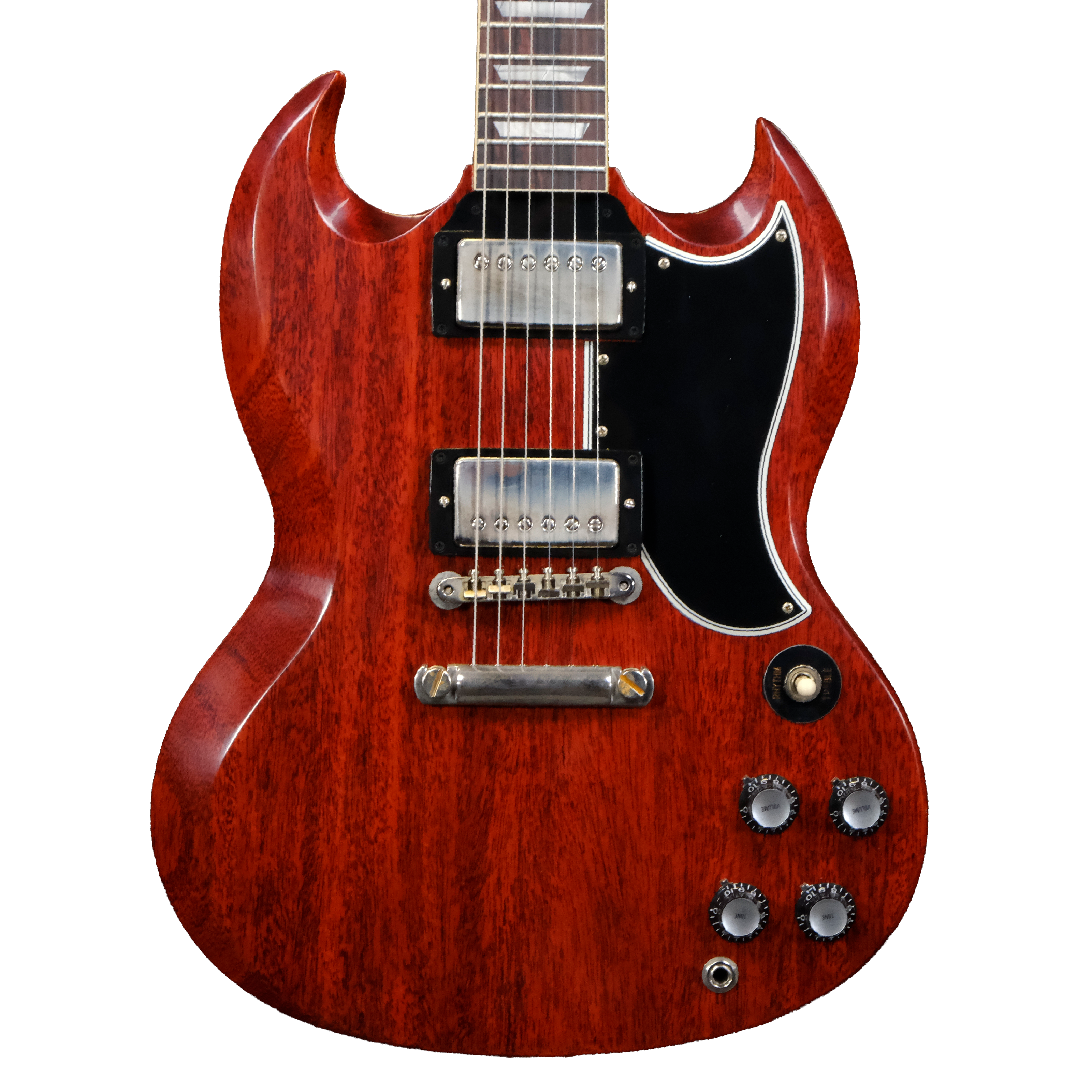 Gibson Custom 1961 Les Paul SG Standard Reissue Stop Bar - VOS Cherry Red