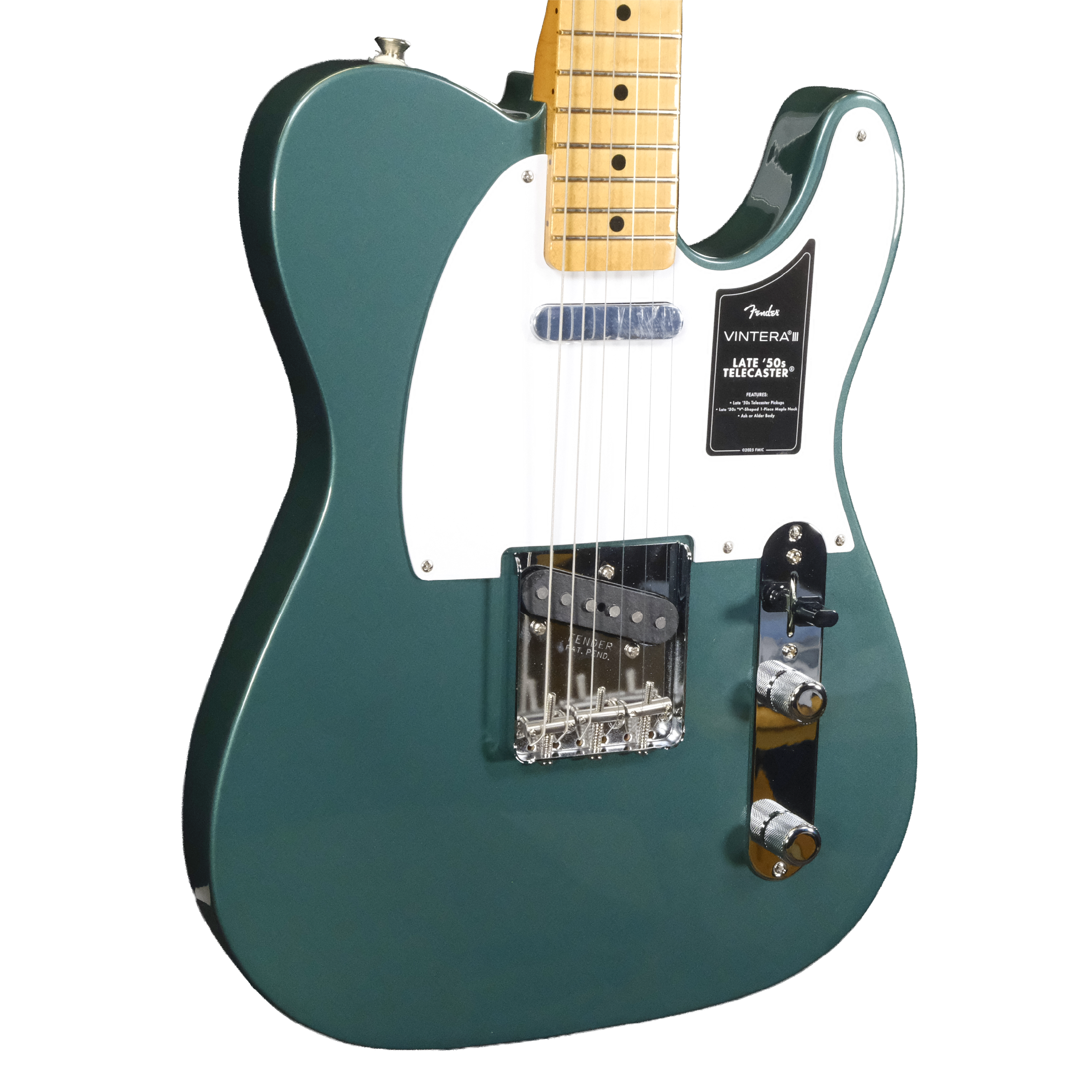 Fender Vintera III Late '50s Telecaster - Sherwood Green Metallic