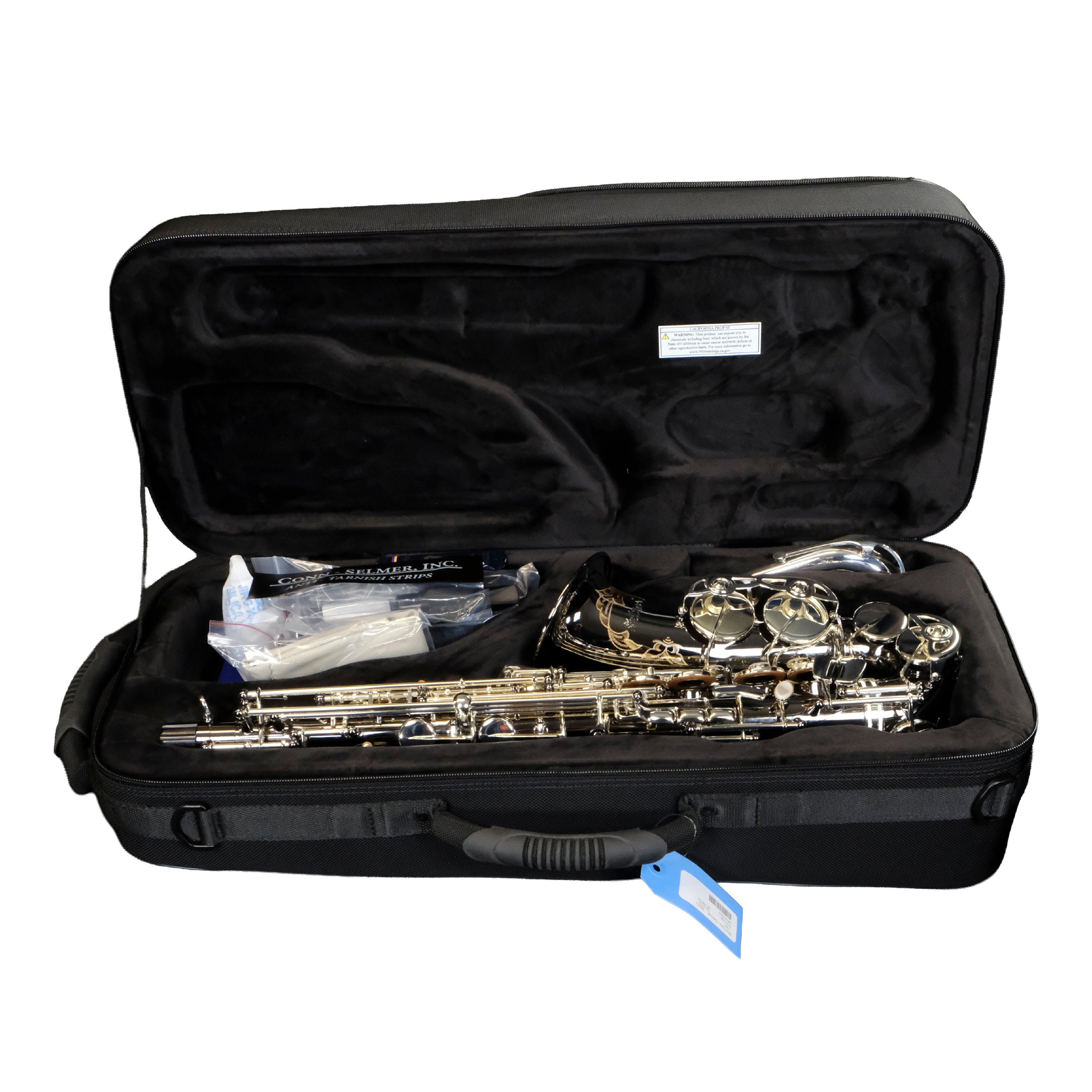 Selmer SAS711B Professional Alto Saxophone - Black Nickel
