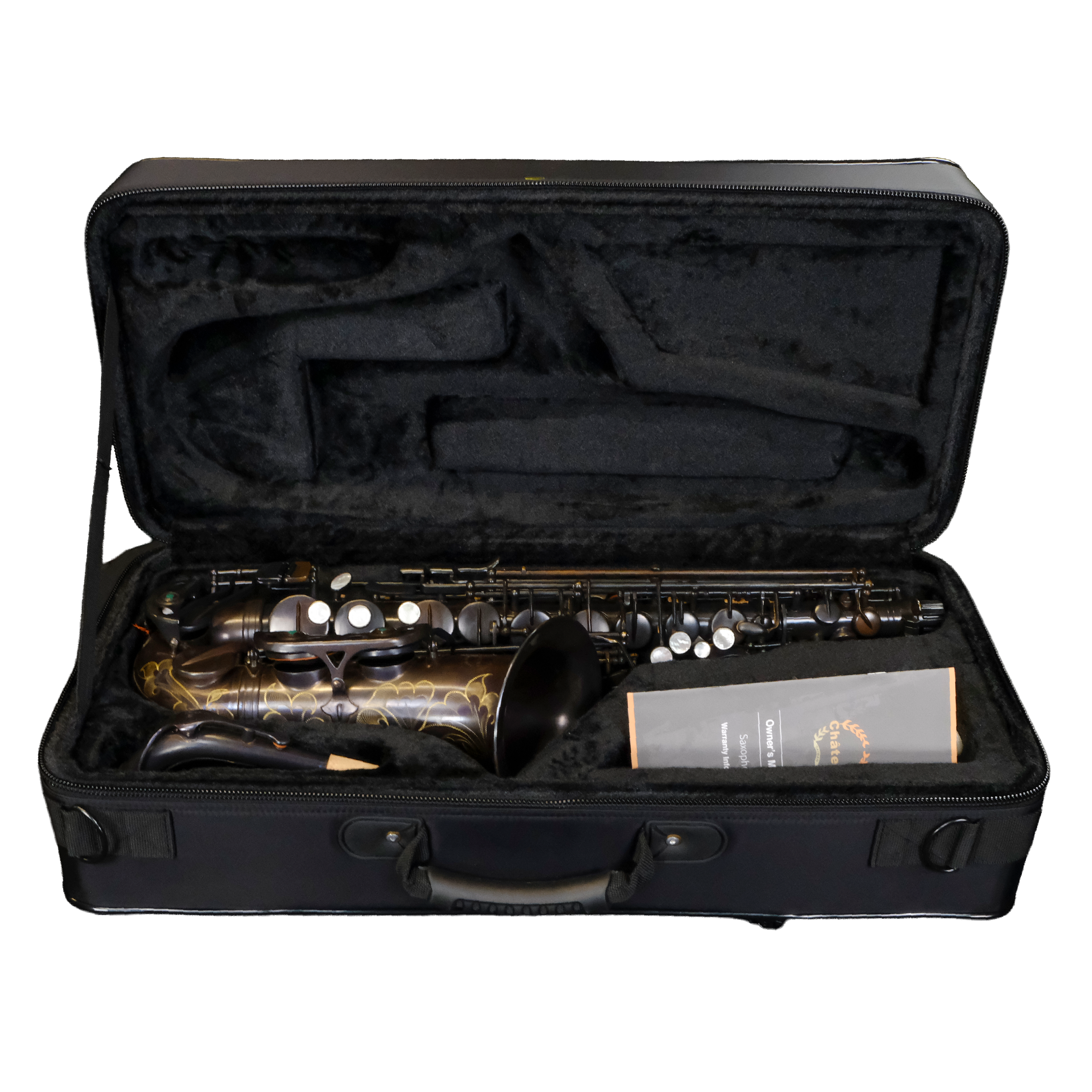 Chateau CAS50V Alto Sax - Black Truffle