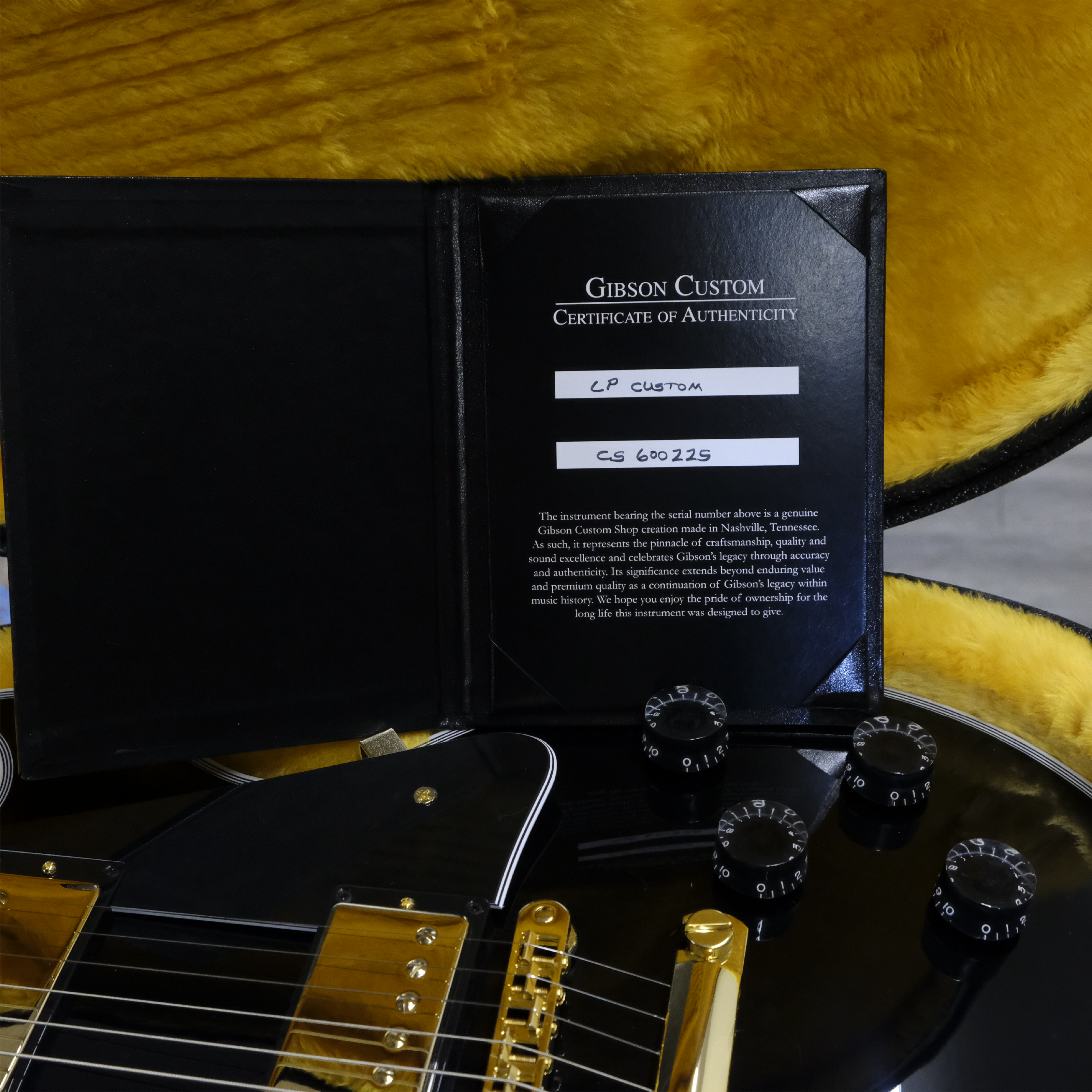 Gibson Custom Les Paul Custom - Ebony