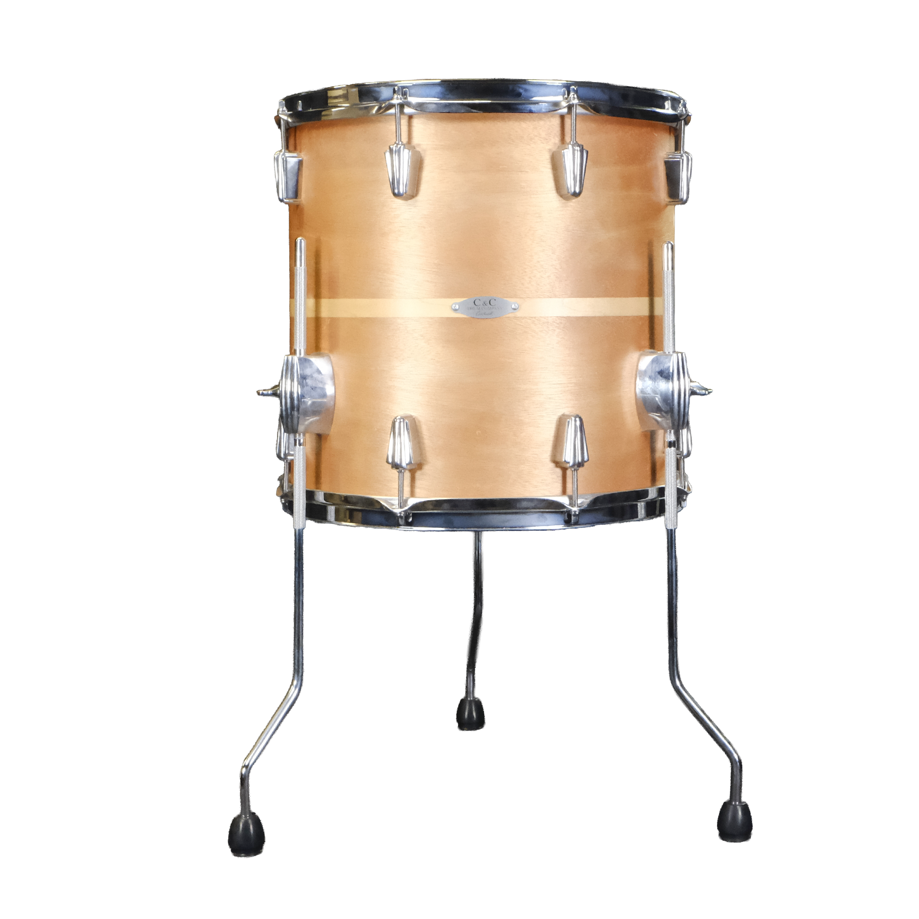 Used C&C Drum Co. 12th & Vine Bebop Shell Kit - Satin Ribbon Mahogany