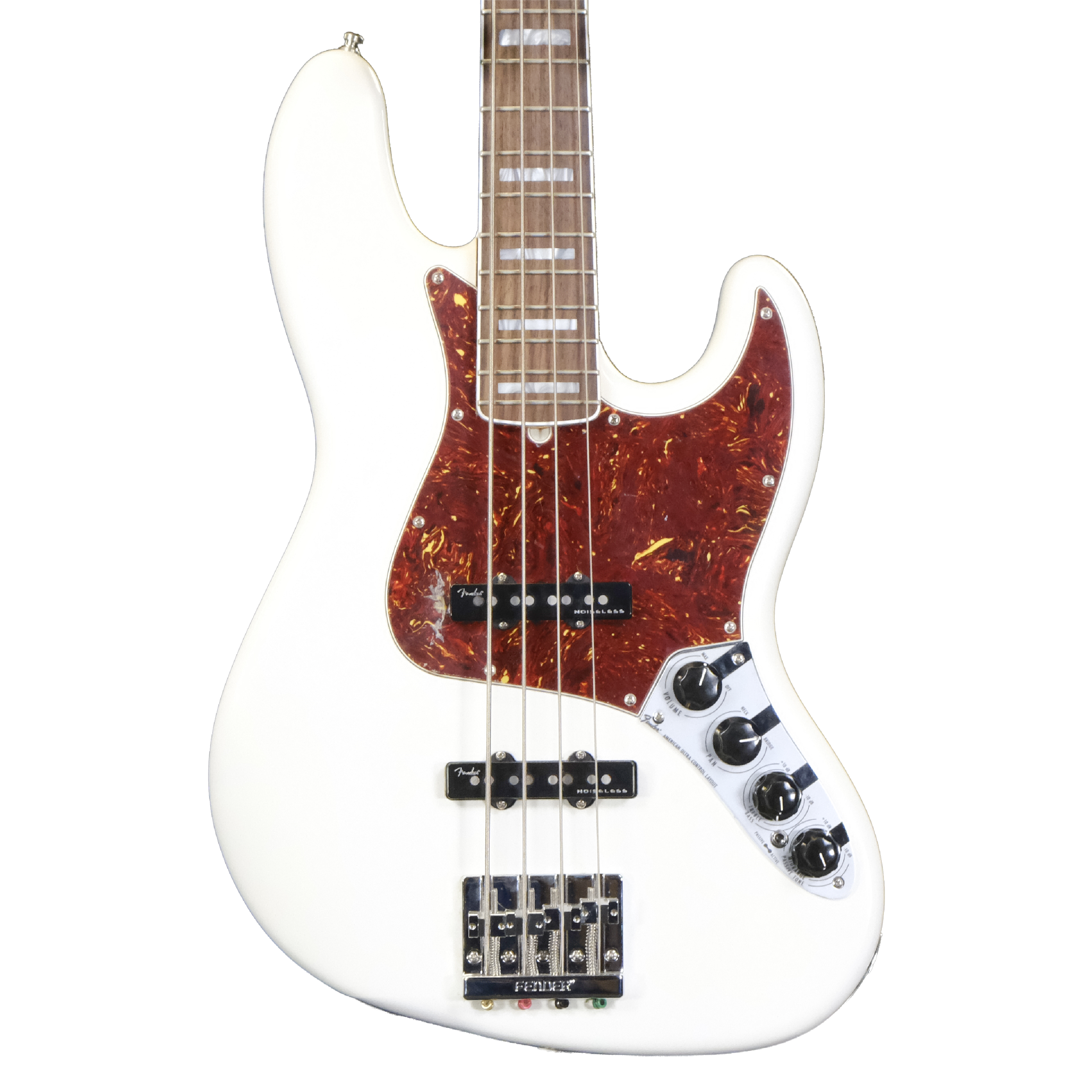 2022 Fender American Ultra Jazz Bass - Arctic Pearl