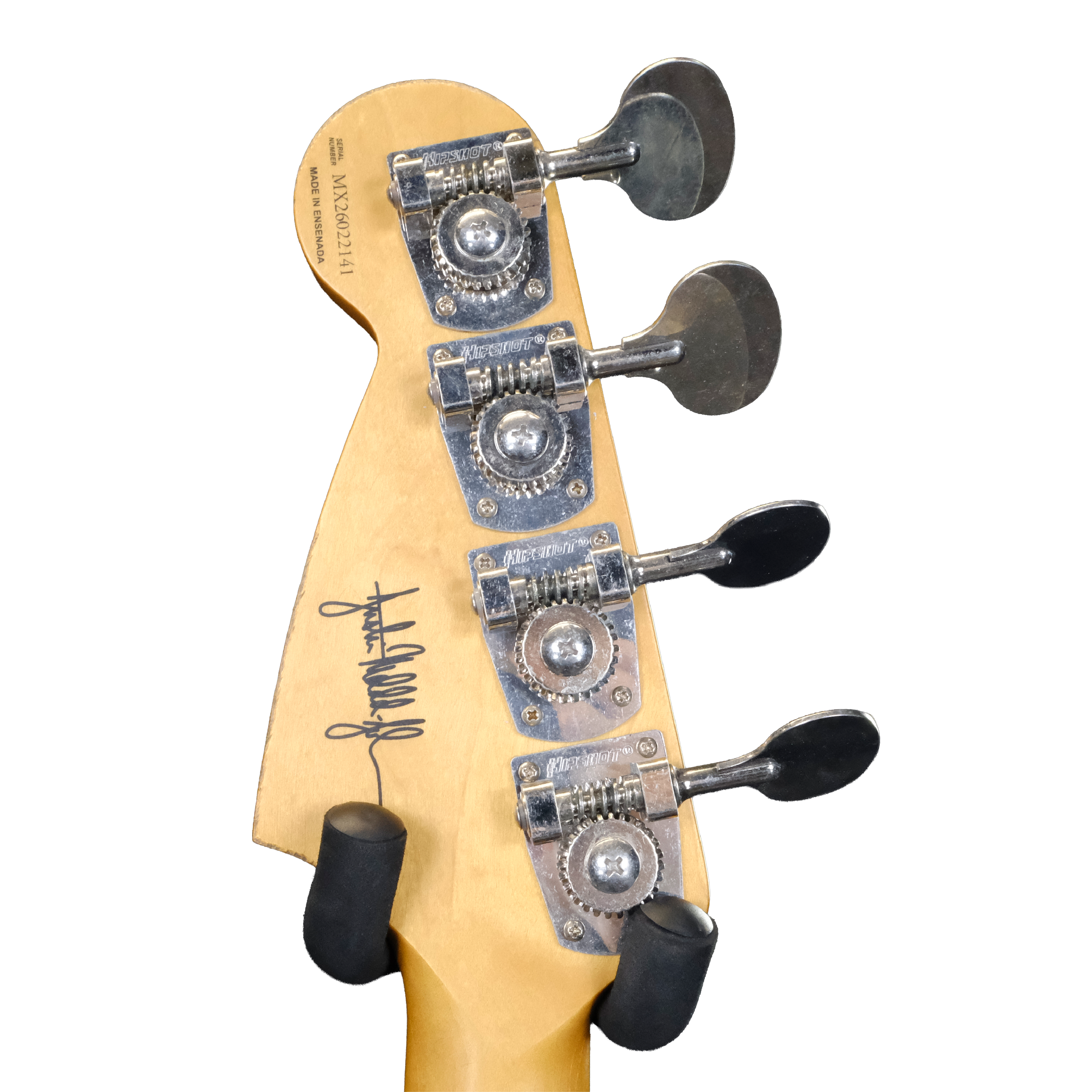 Fender Justin Meldal-Johnsen Road Worn Mustang Bass - Daphne Blue