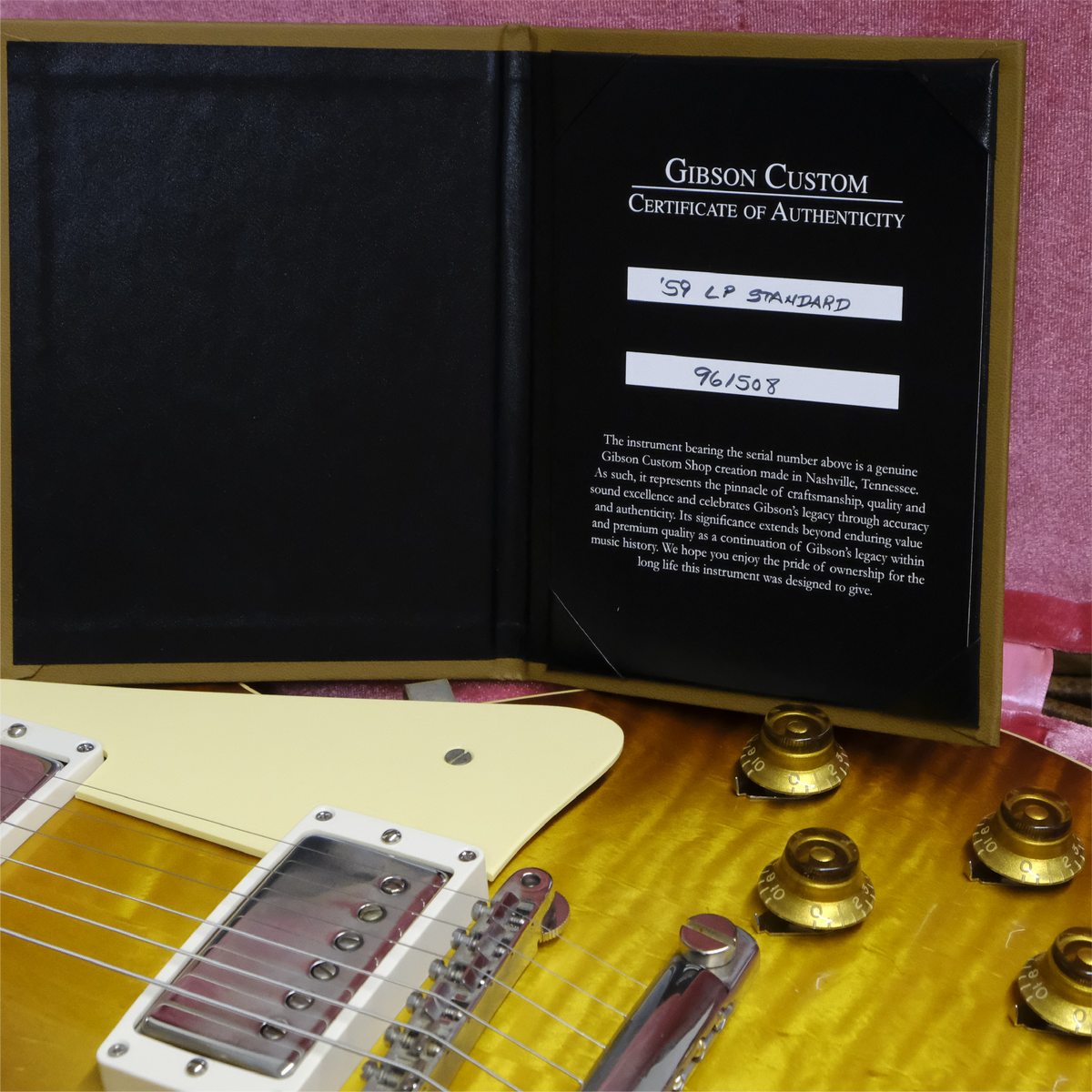 Gibson Custom 1959 Les Paul Standard Reissue VOS - Iced Tea Burst