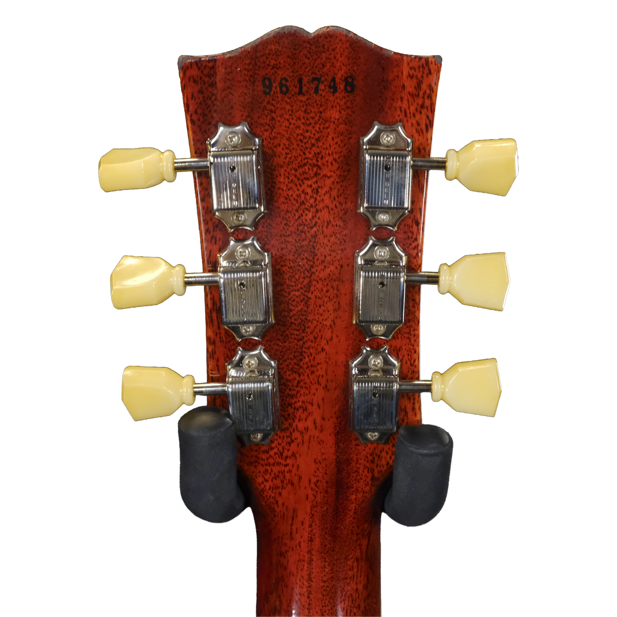 Gibson Custom Shop Limited Edition 1959 Les Paul Standard Reissue Light Aged - Dark Peach Burst BOTB Page 151 w/Birdseye Maple Top