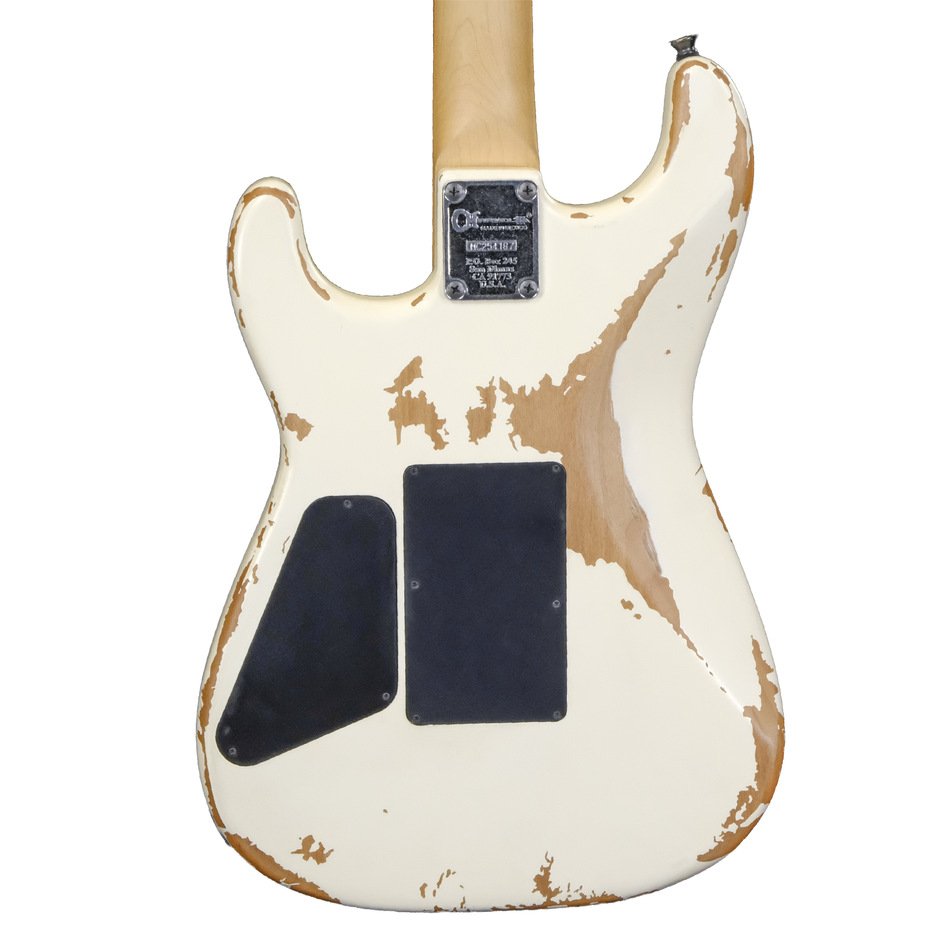 Charvel Pro-Mod Relic San Dimas Style 1 HH FR PF - Weathered White