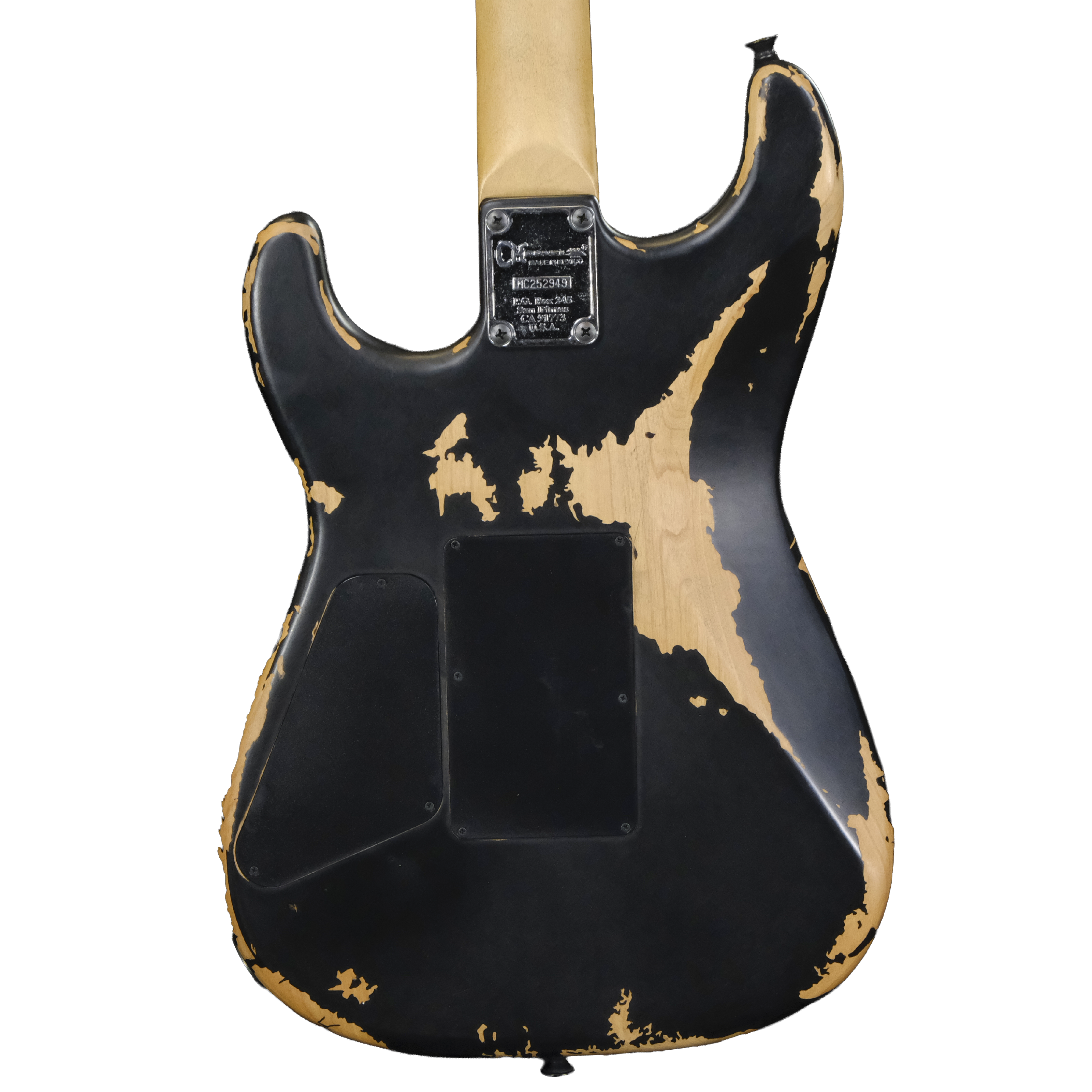 Charvel Pro-Mod Relic San Dimas Style 1 HH FR PF - Weathered Black
