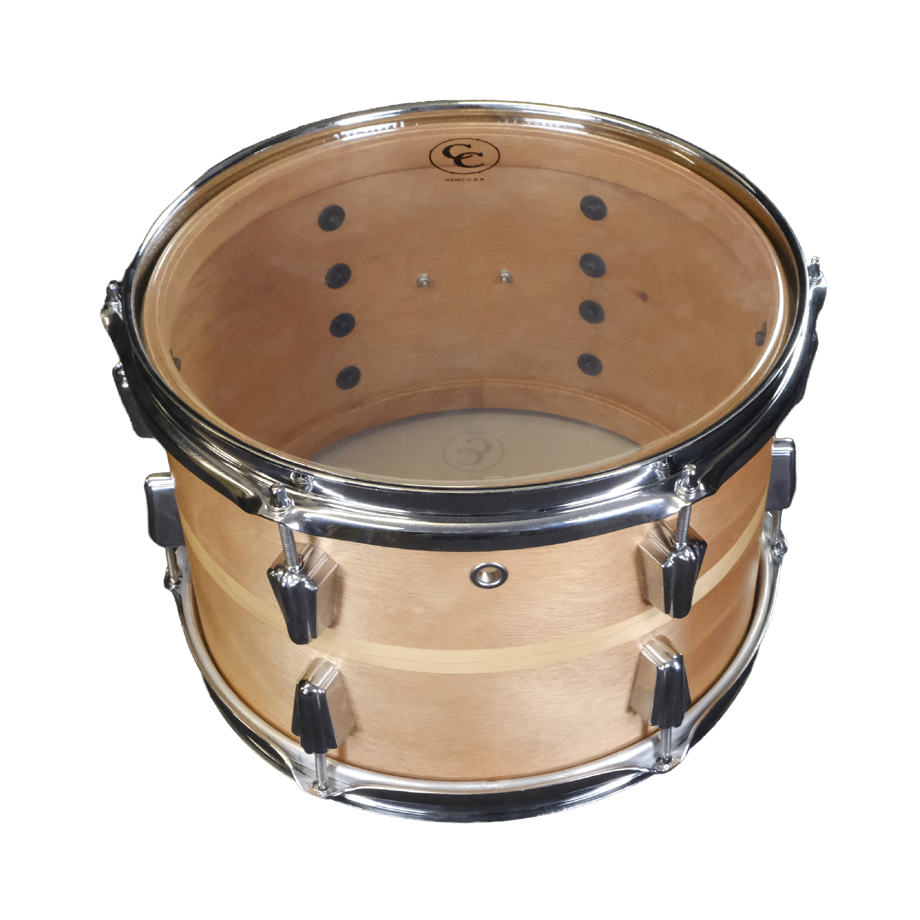 Used C&C Drum Co. 12th & Vine Bebop Shell Kit - Satin Ribbon Mahogany