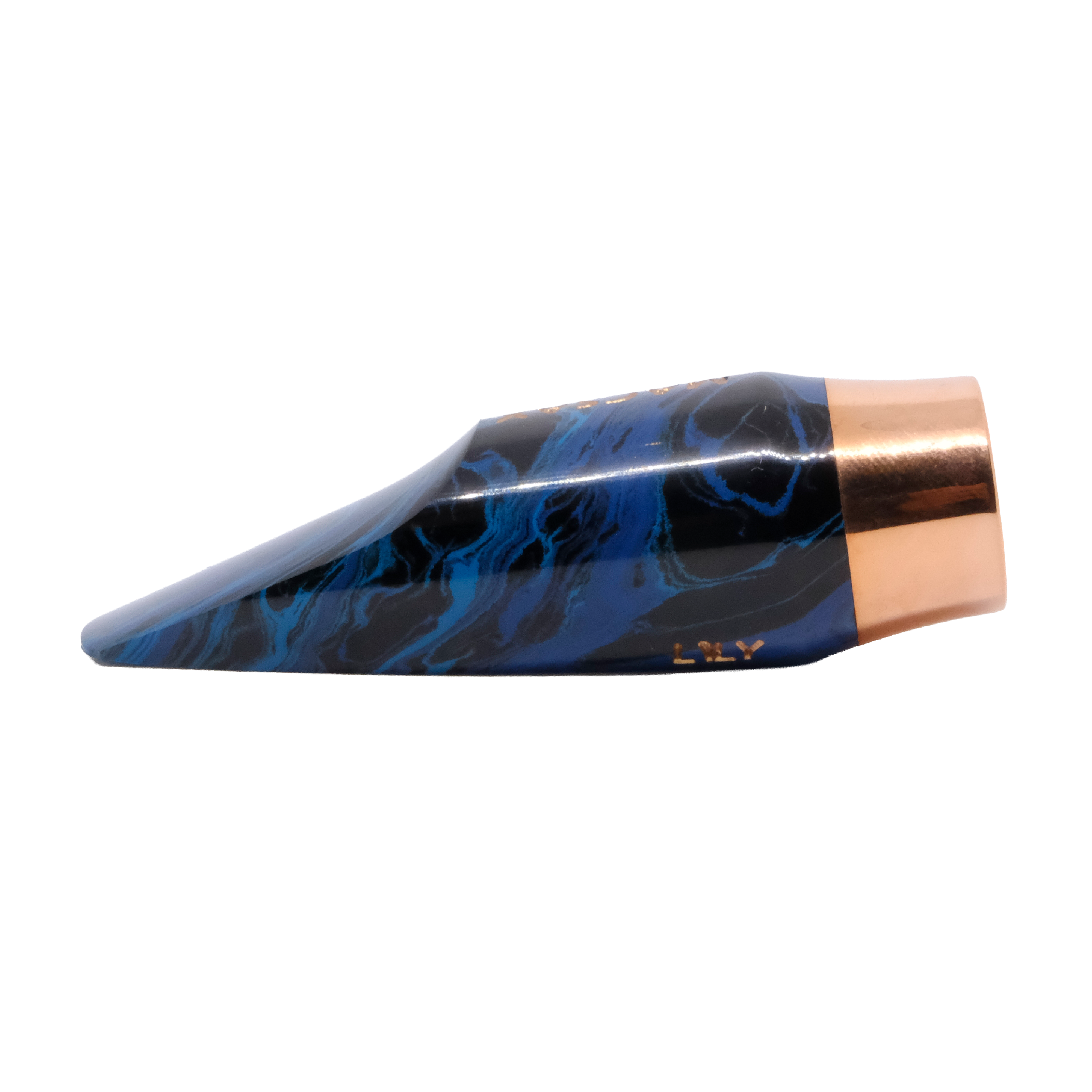 MACSAX Lily "Palen Music Center Exclusive Blue Marble" Soprano Saxophone Mouthpiece with Copper Ring