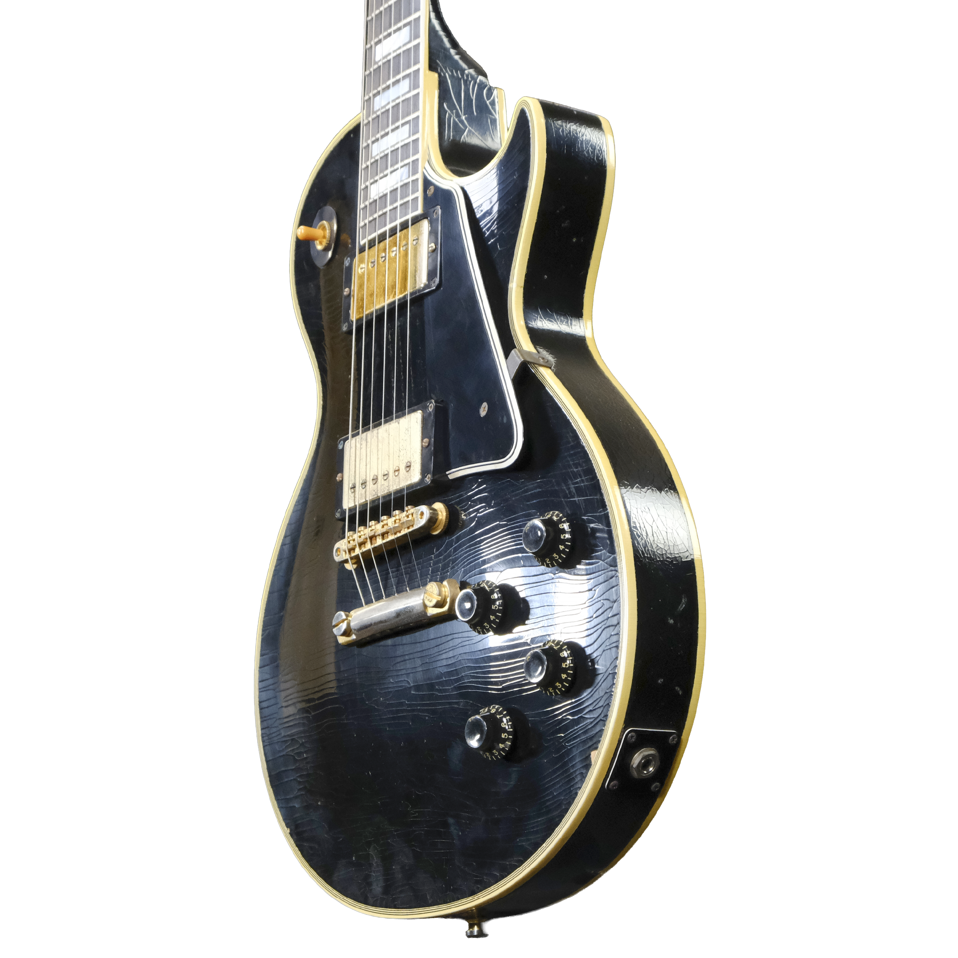 Gibson Custom 2-Pickup 1959 Les Paul Custom Murphy Lab Aged Prototype - Ebony