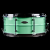 C&C Drum Co Painted Aluminum Snare in Minta Green 6.5x14 - ALUM6514SDSFGHGTUBELUGS - Palen Music