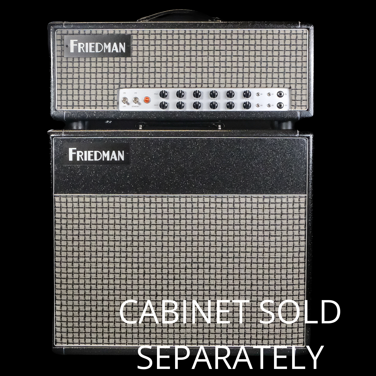 Friedman Amps Twin Sister 40w Tube Head - Custom Black Sparkle