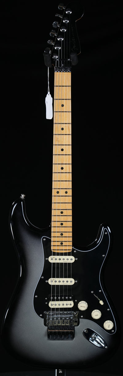 Fender American Ultra Luxe Stratocaster Floyd Rose HSS - Silver Burst with Maple Fingerboard - Palen Music