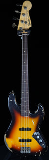 Fender Custom Shop Jaco Pastorius Relic Fretless Jazz Bass Guitar 3-Color Sunburst - Palen Music